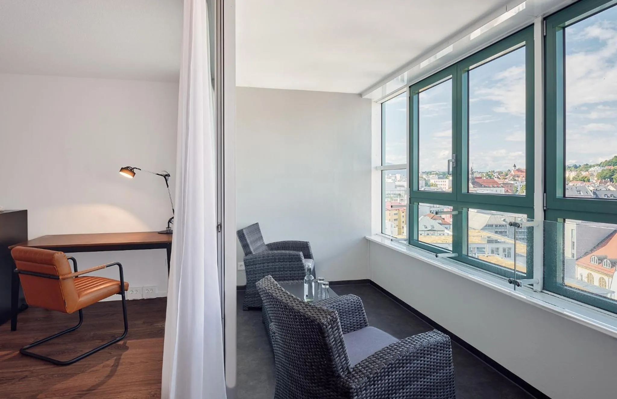 Seating area in MY Parkhotel by AR Hotels