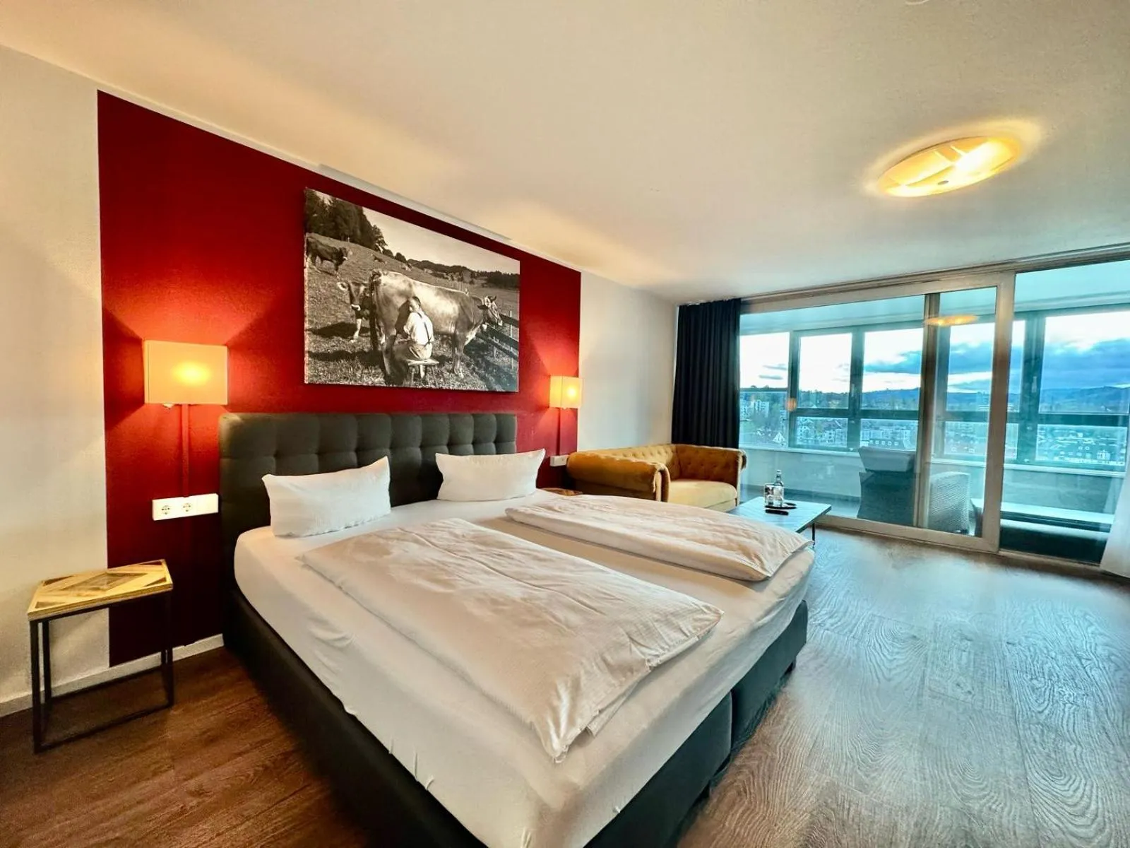 Bed in MY Parkhotel by AR Hotels