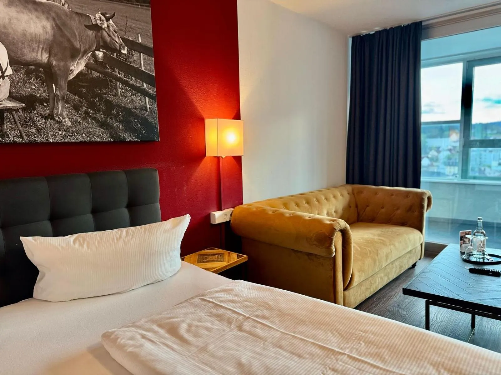 Seating area in MY Parkhotel by AR Hotels