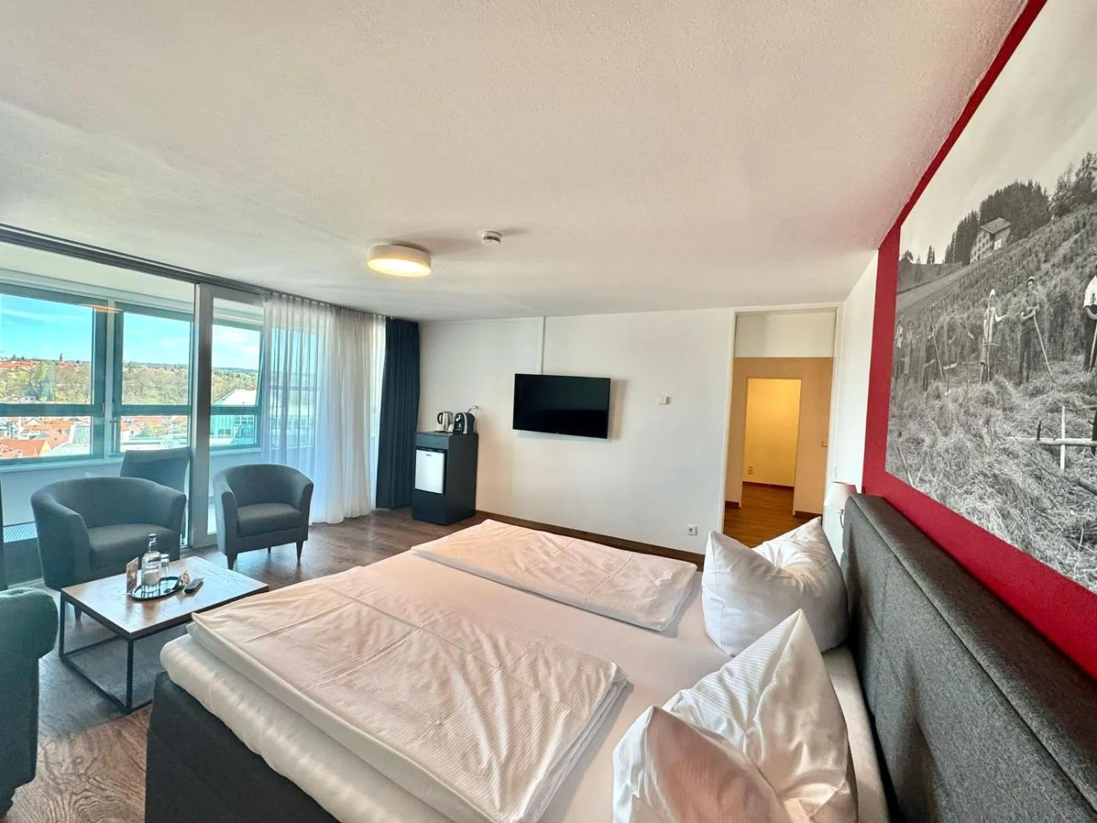 Bed in MY Parkhotel by AR Hotels