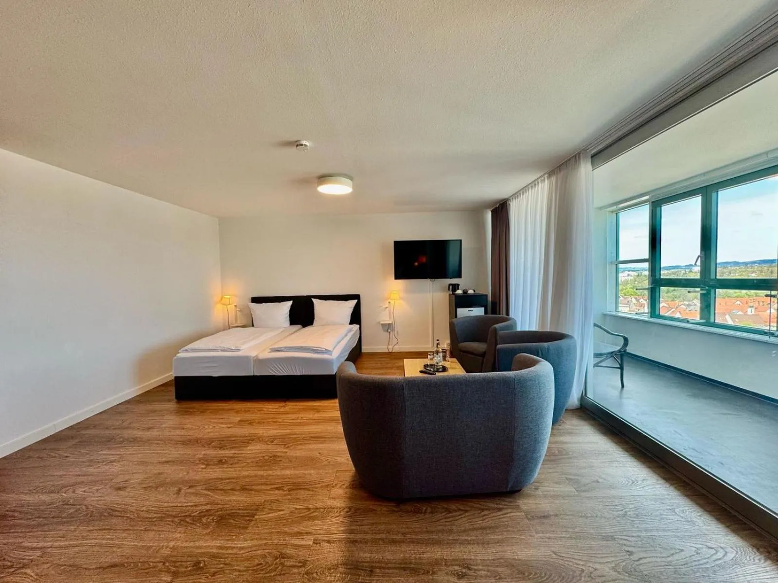 Bed in MY Parkhotel by AR Hotels