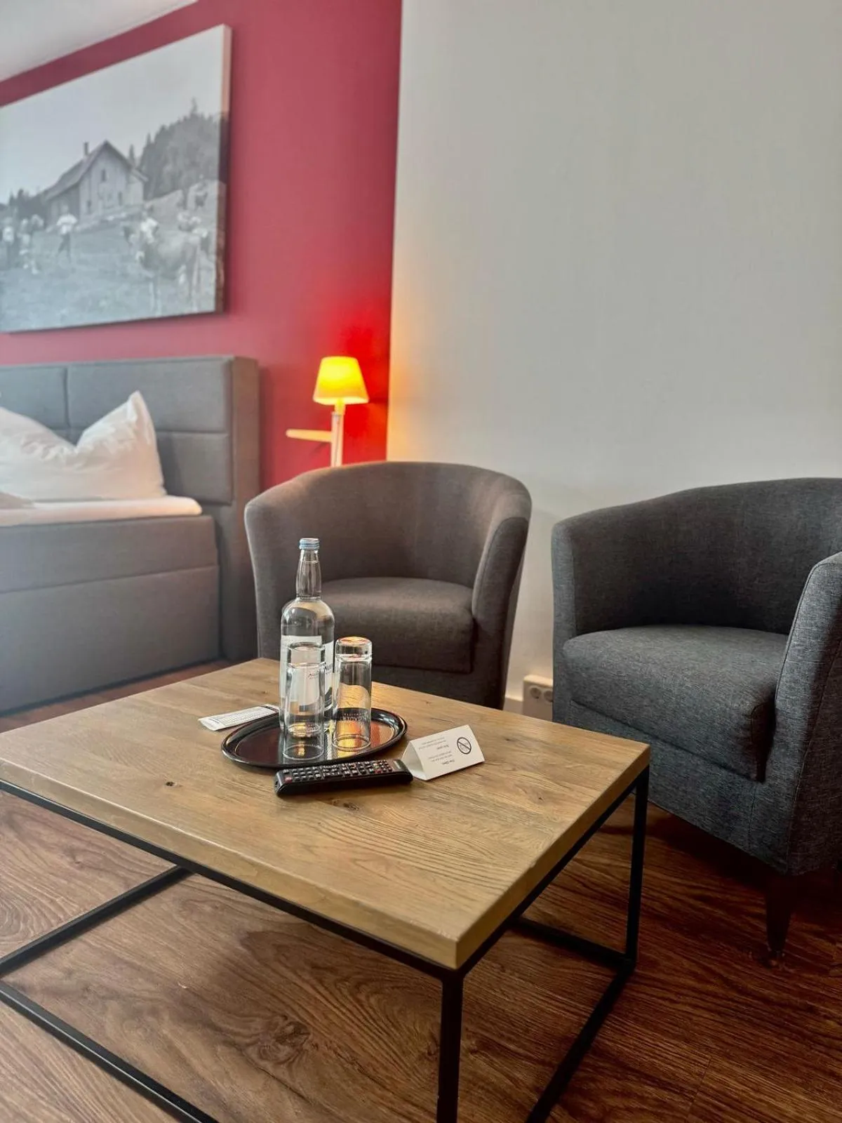 Seating area in MY Parkhotel by AR Hotels