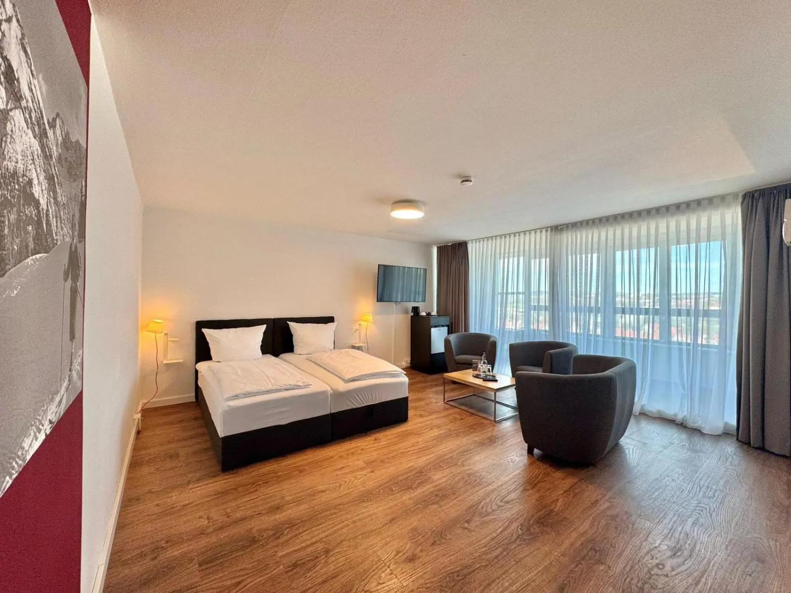 Bed in MY Parkhotel by AR Hotels