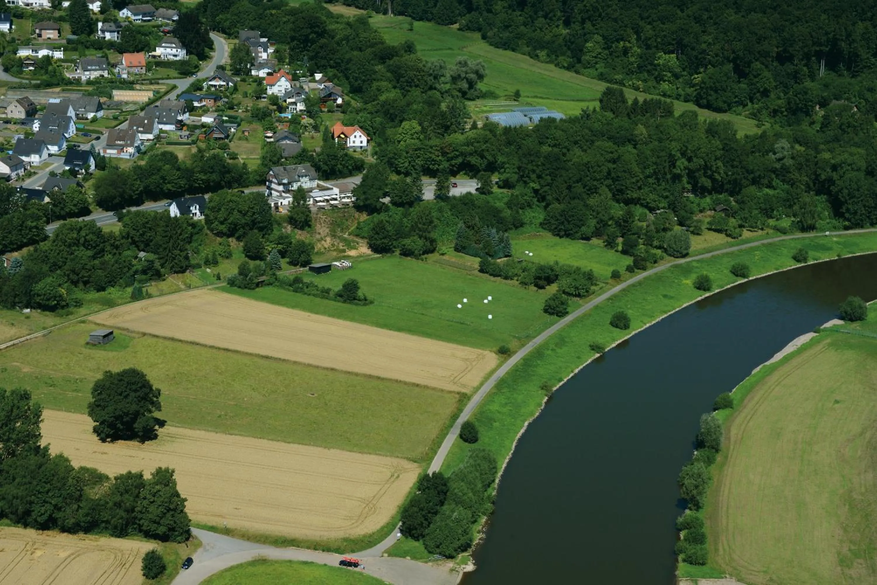 Bird's eye view in Hotel Kiekenstein
