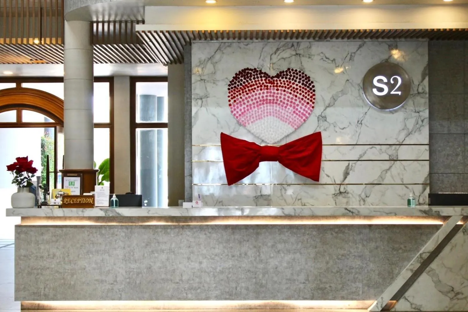 Lobby or reception in S2 Hotel - SHA Plus Certified
