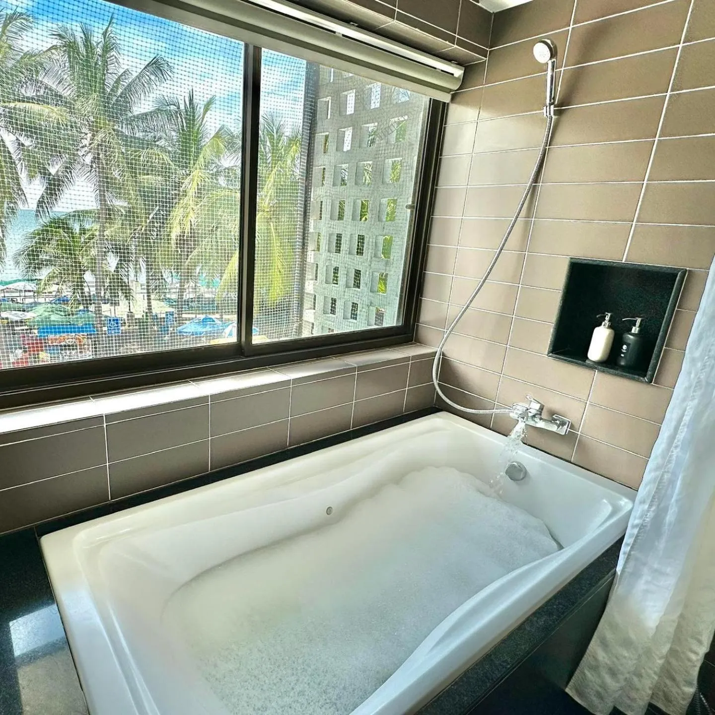 Bathroom in S2 Hotel - SHA Plus Certified