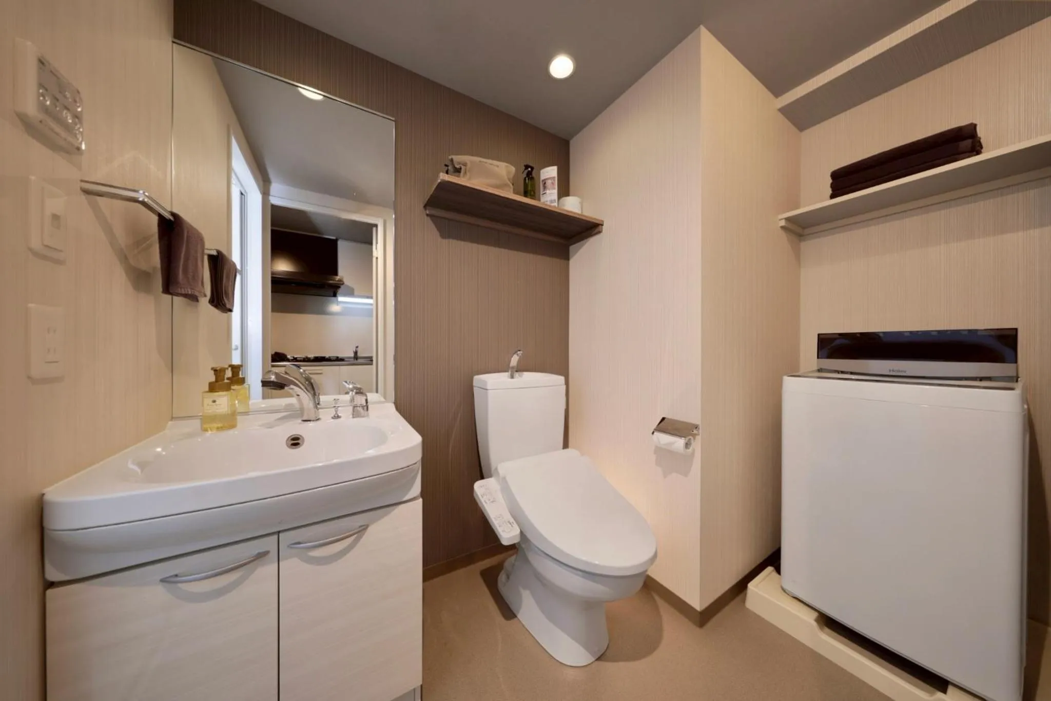 Toilet in Doutonbori Crystal Exe