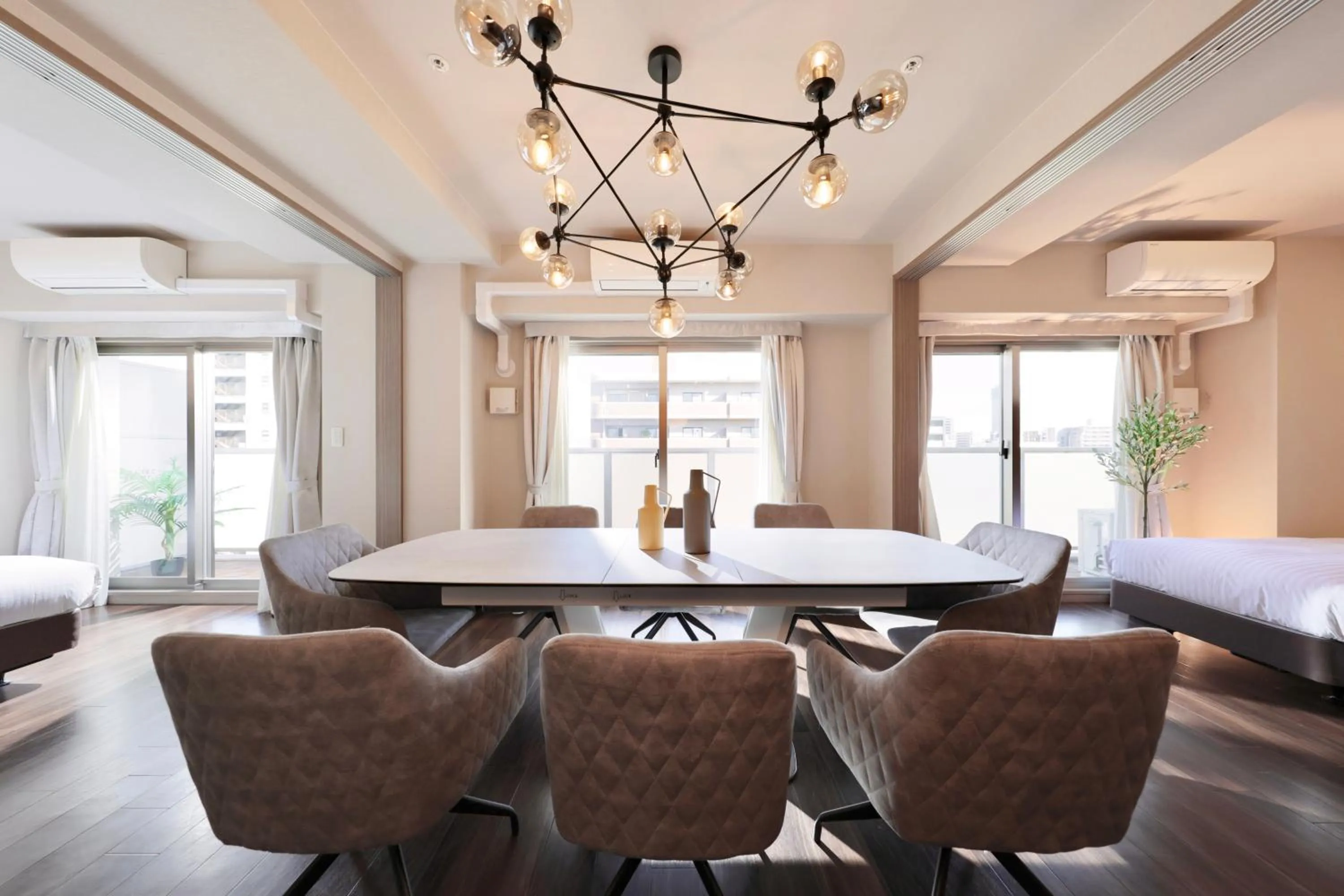 Living room in Doutonbori Crystal Exe