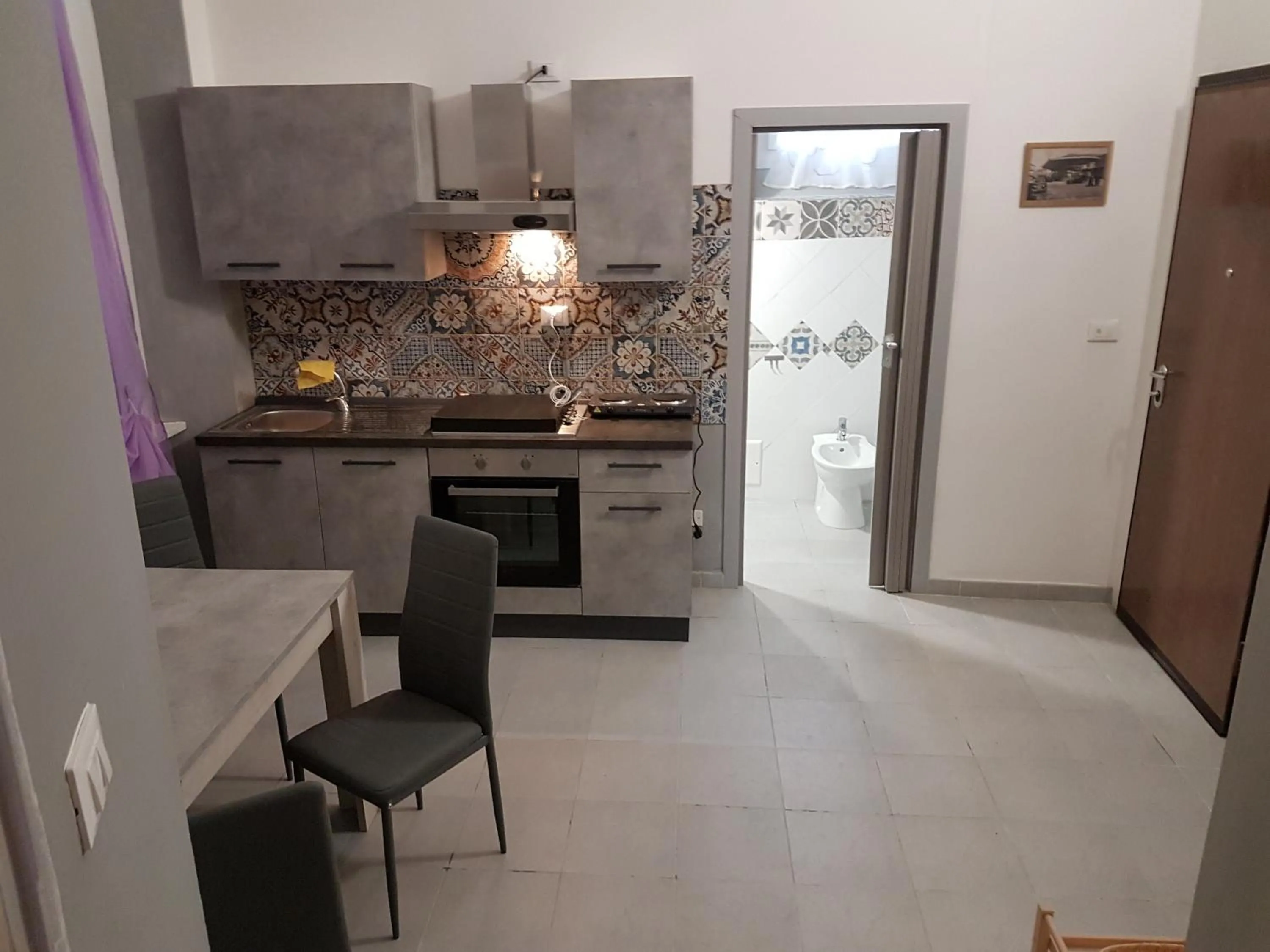 Kitchen or kitchenette in B&B Confine