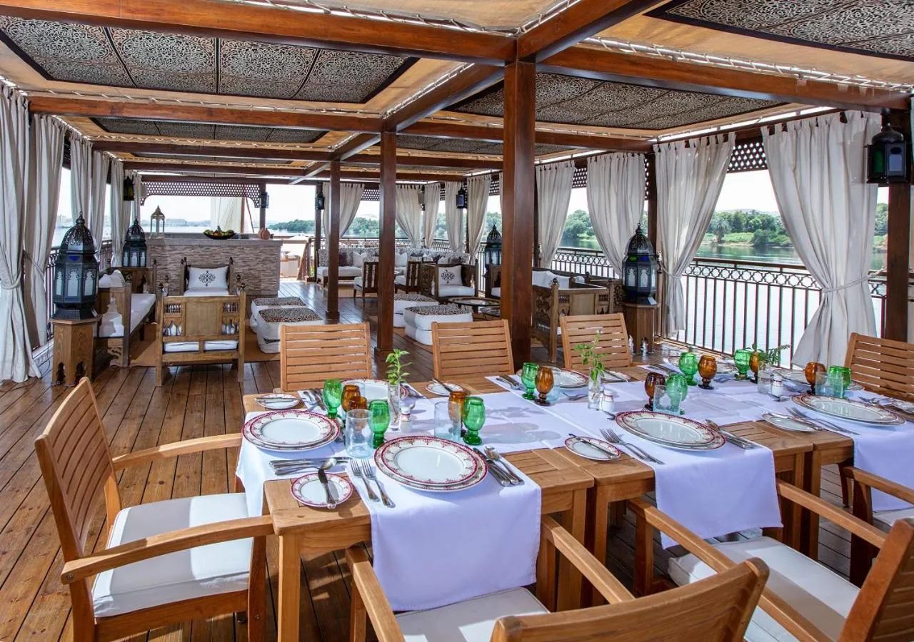 Restaurant/places to eat in Dahabeya Yakouta Nile Cruise-Every Monday from Luxor- Aswan for 05 nights