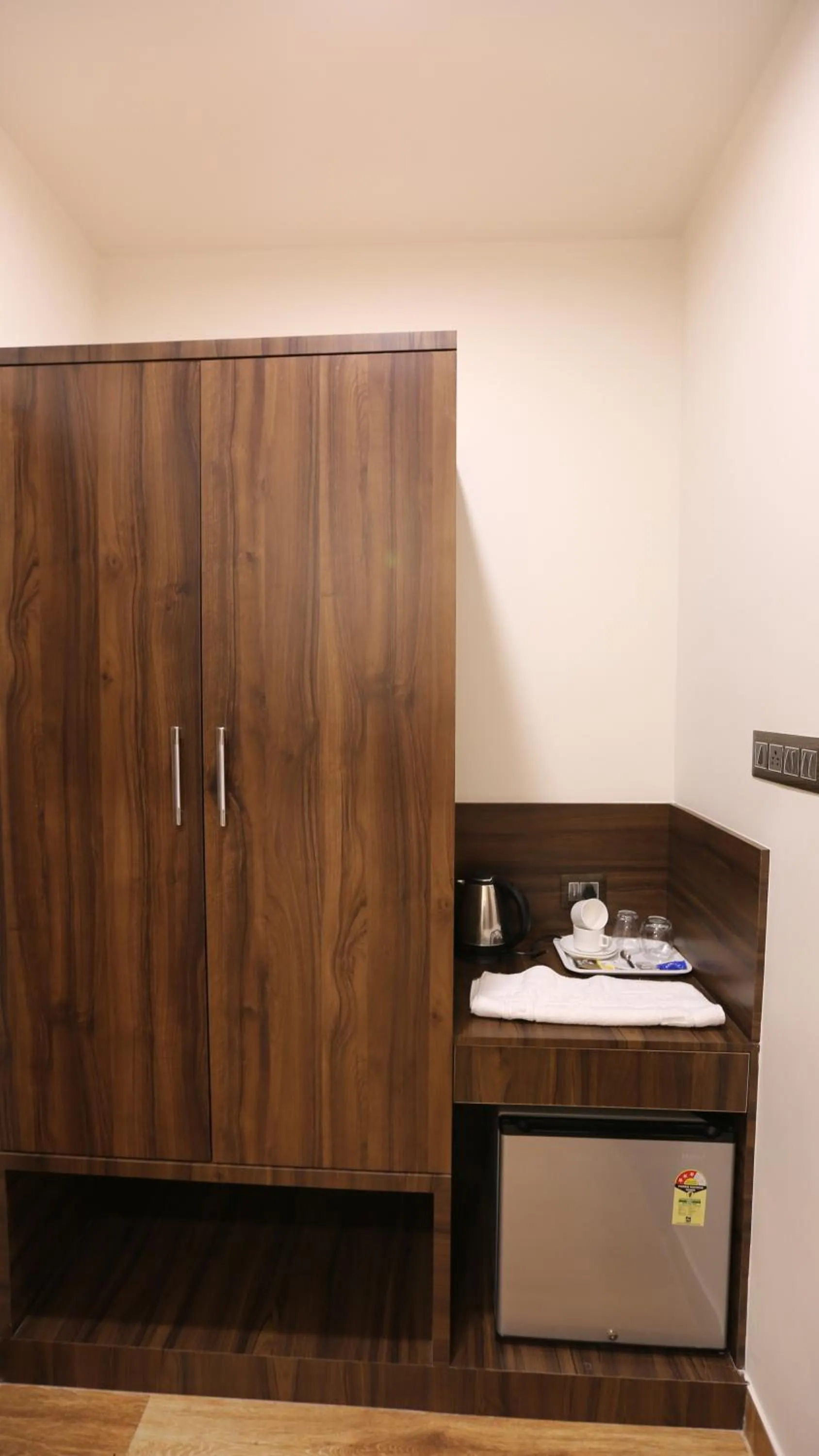 wardrobe in The Ventura Grand Hotel