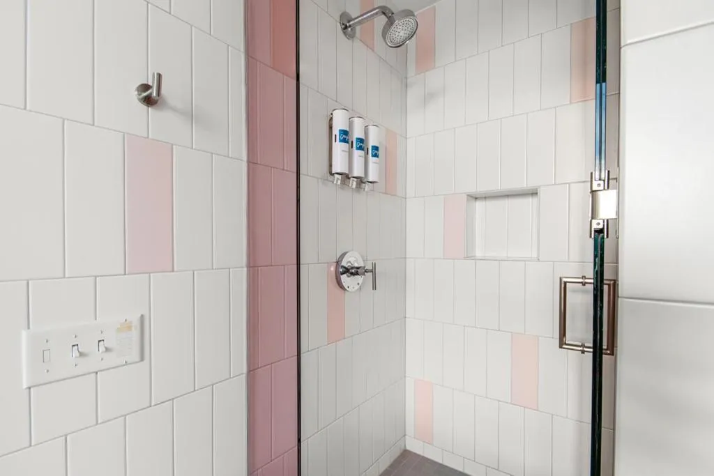 Shower in The Doyle Hotel