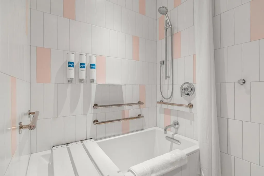 Shower in The Doyle Hotel