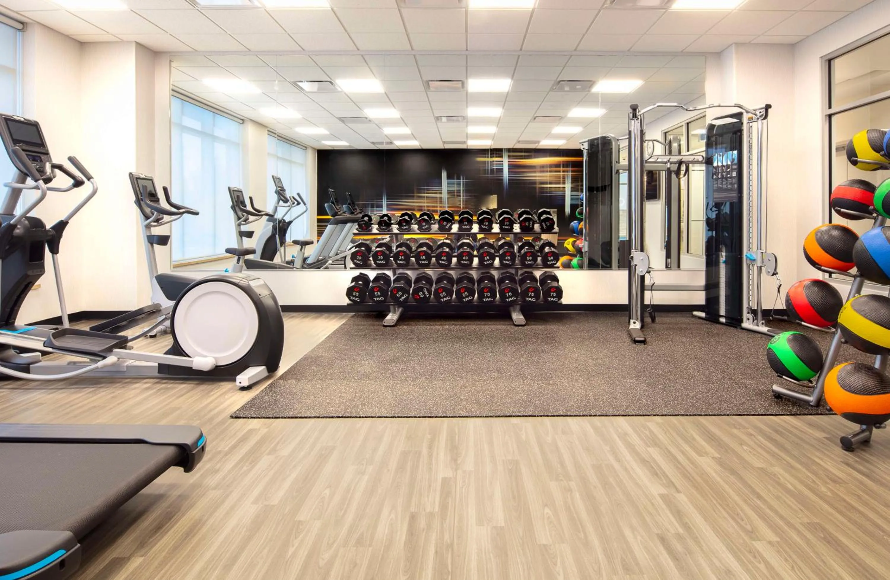 Fitness centre/facilities in Hyatt Place Moncton-Downtown