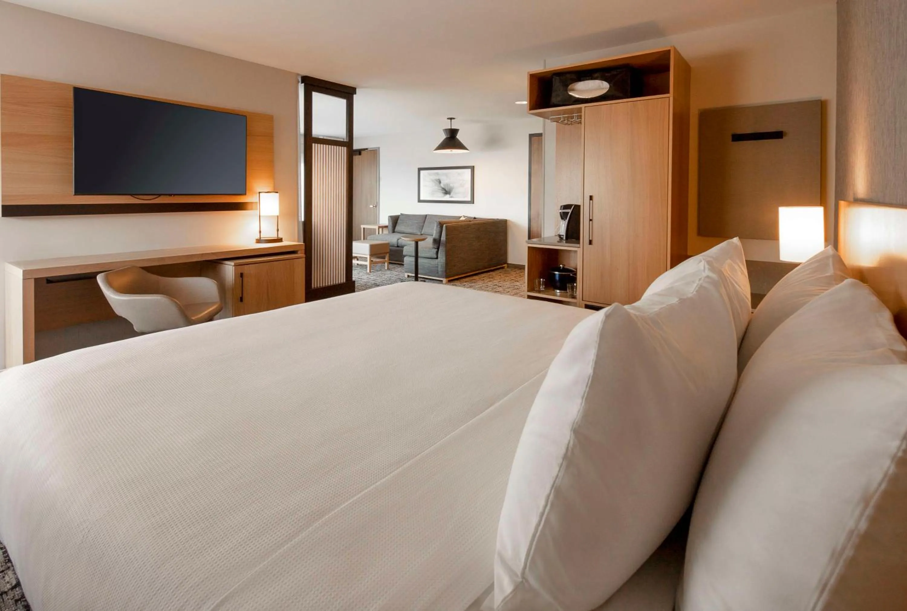 Bedroom, Bed in Hyatt Place Moncton-Downtown