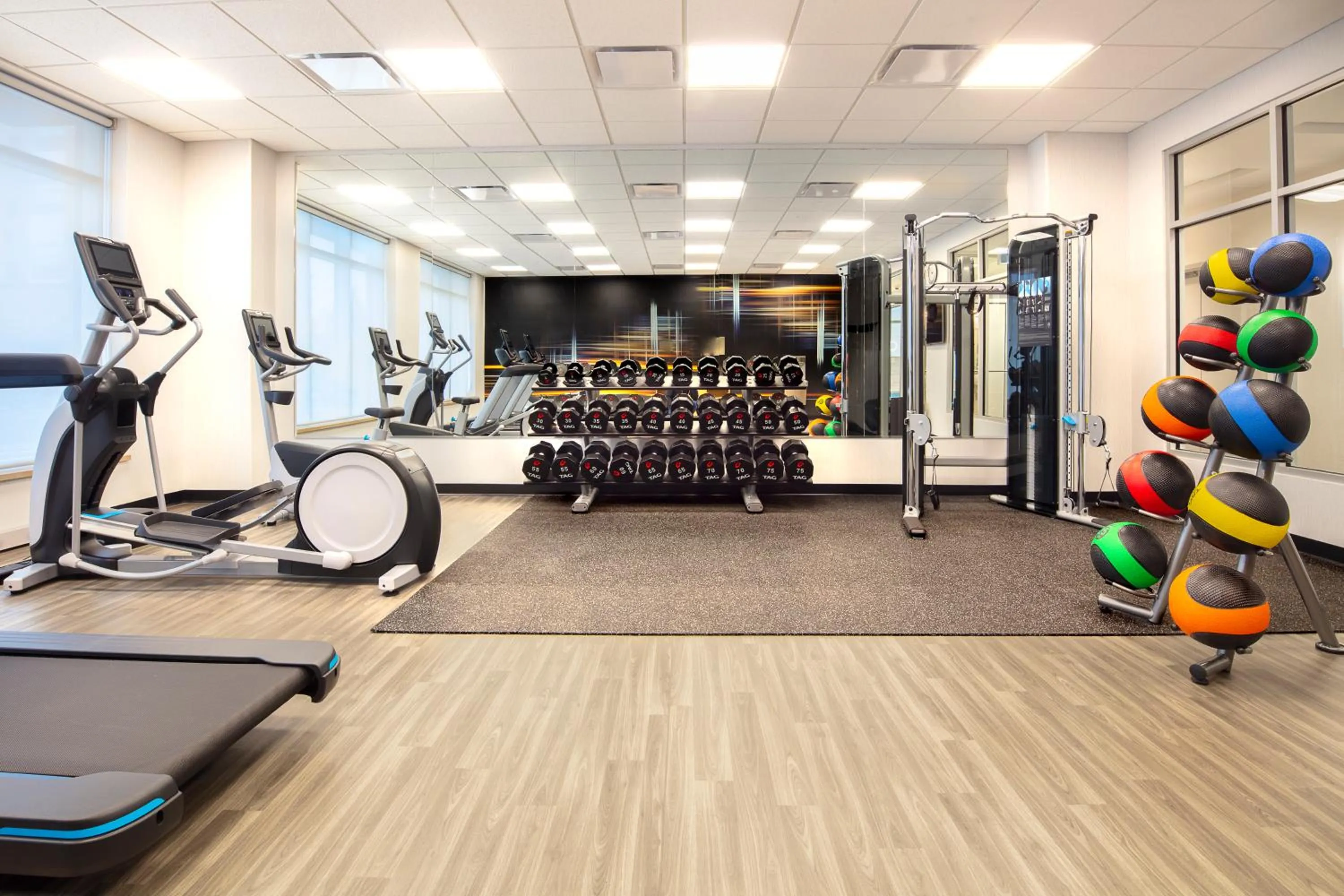 Fitness centre/facilities in Hyatt Place Moncton-Downtown