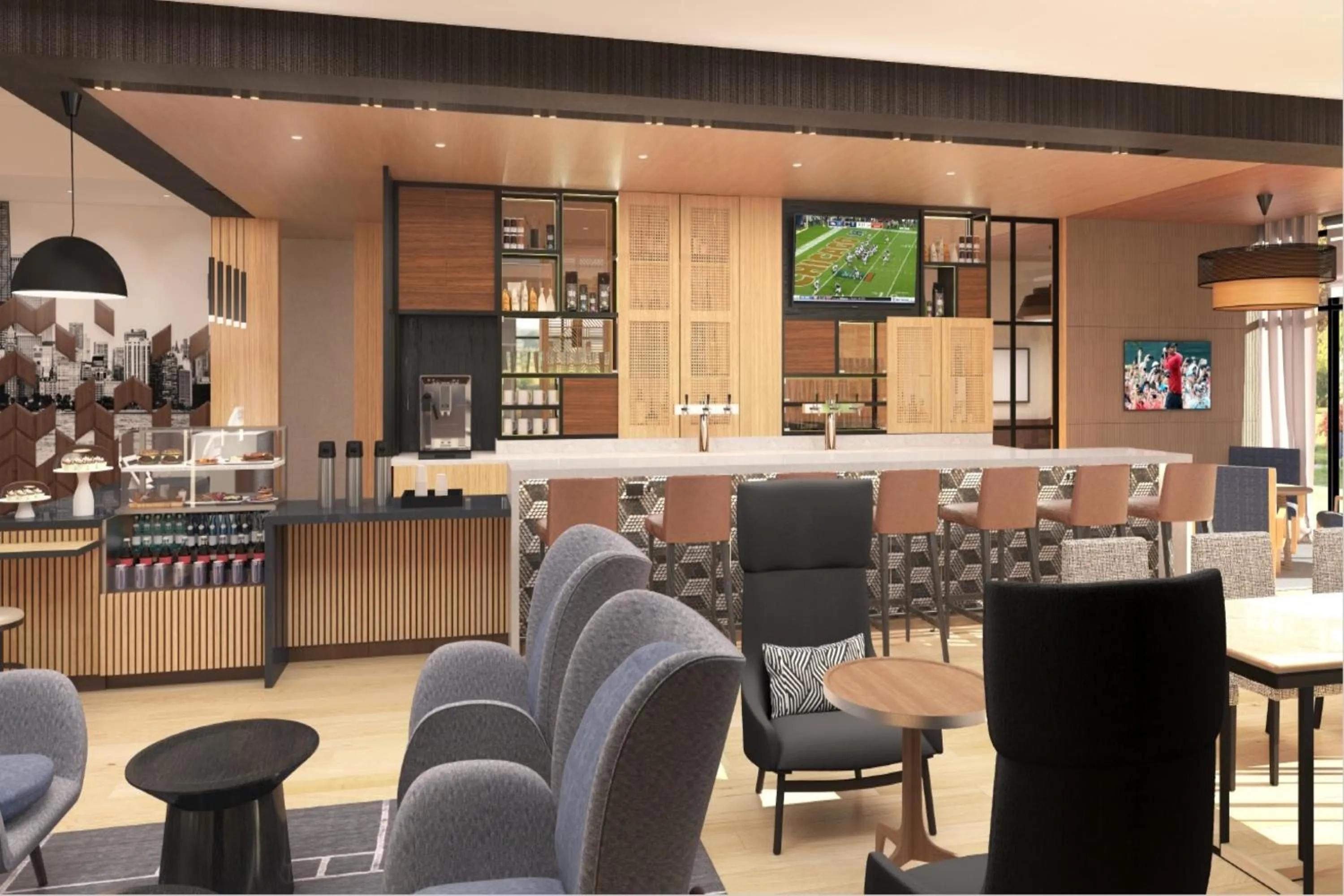 Restaurant/places to eat in Hyatt Place at Wichita State University