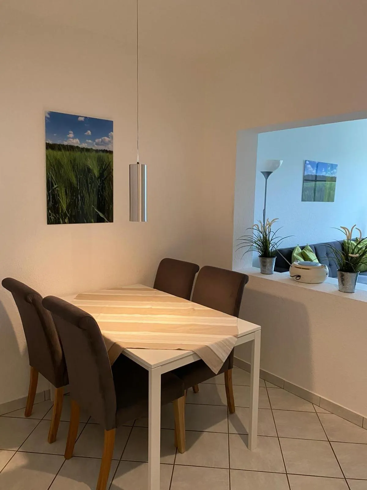 Dining area in Ferienhof Kröger