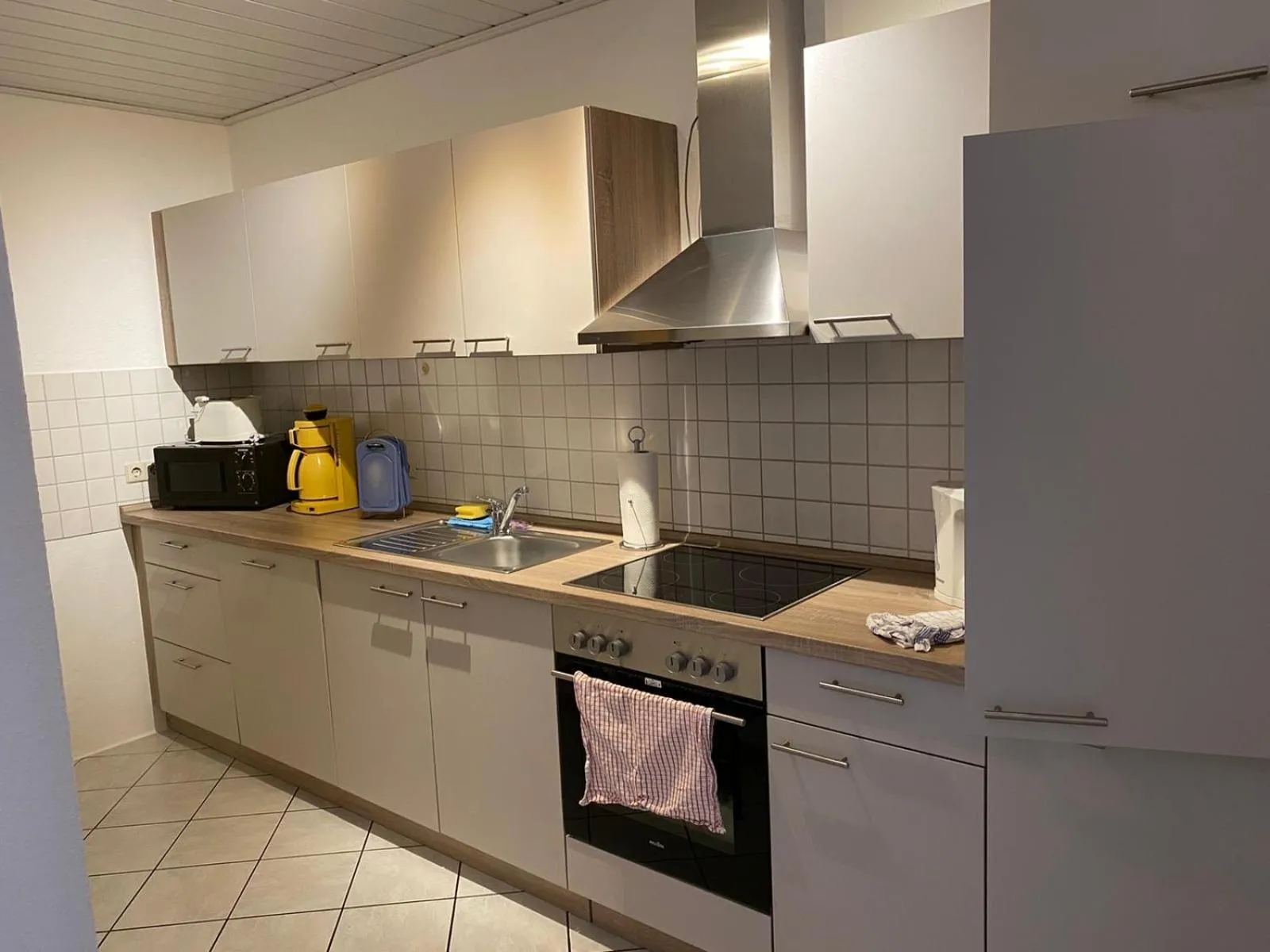 Kitchen or kitchenette in Ferienhof Kröger