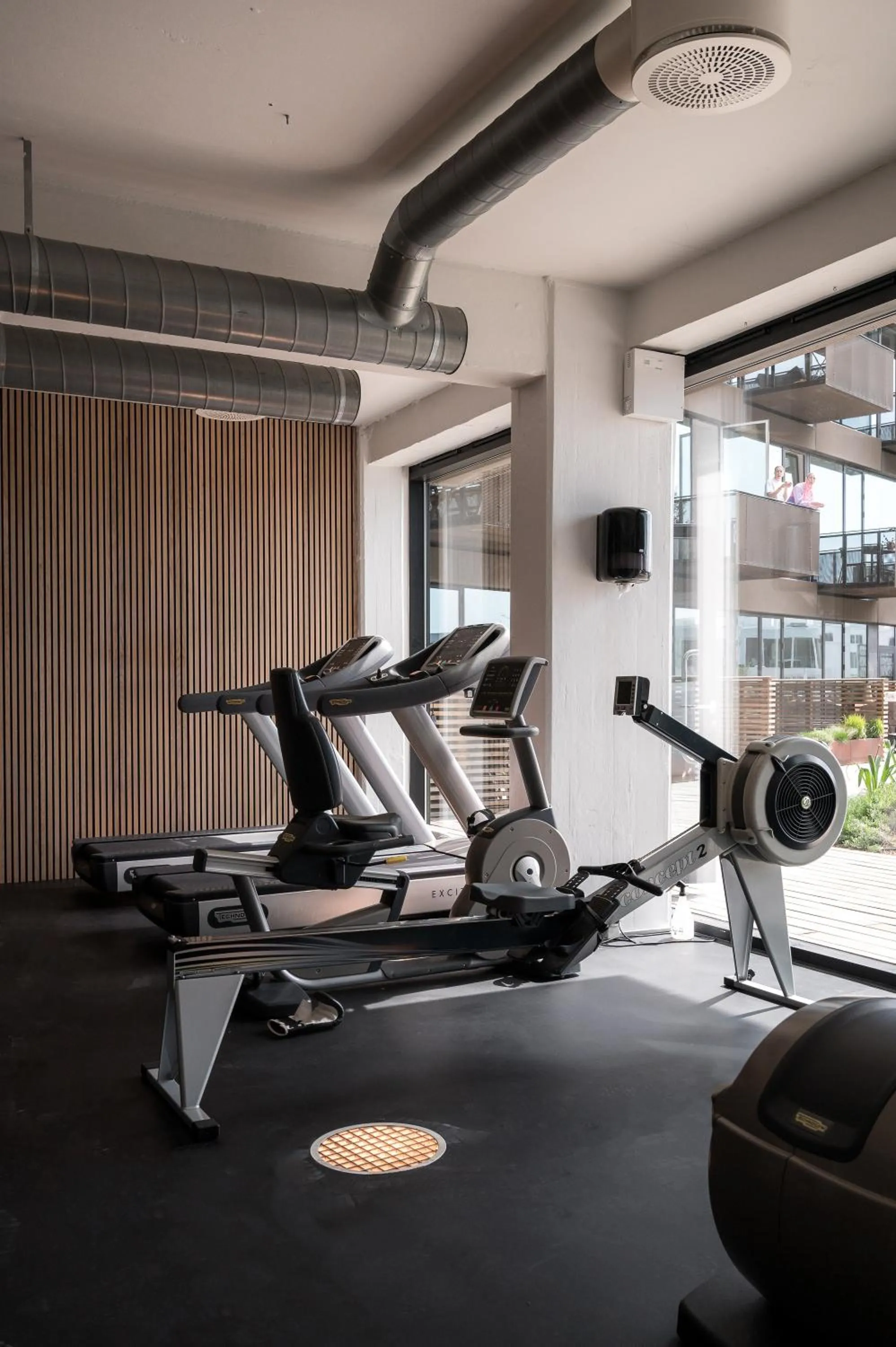 Fitness centre/facilities in The Pier apartments by Daniel&Jacob's