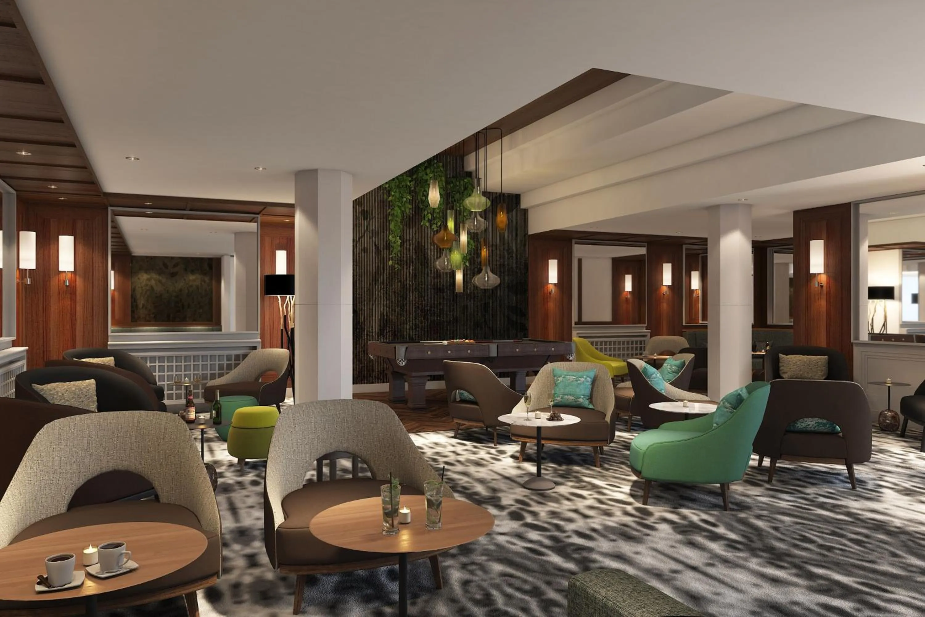 Lounge or bar in The Westin Grand Munich