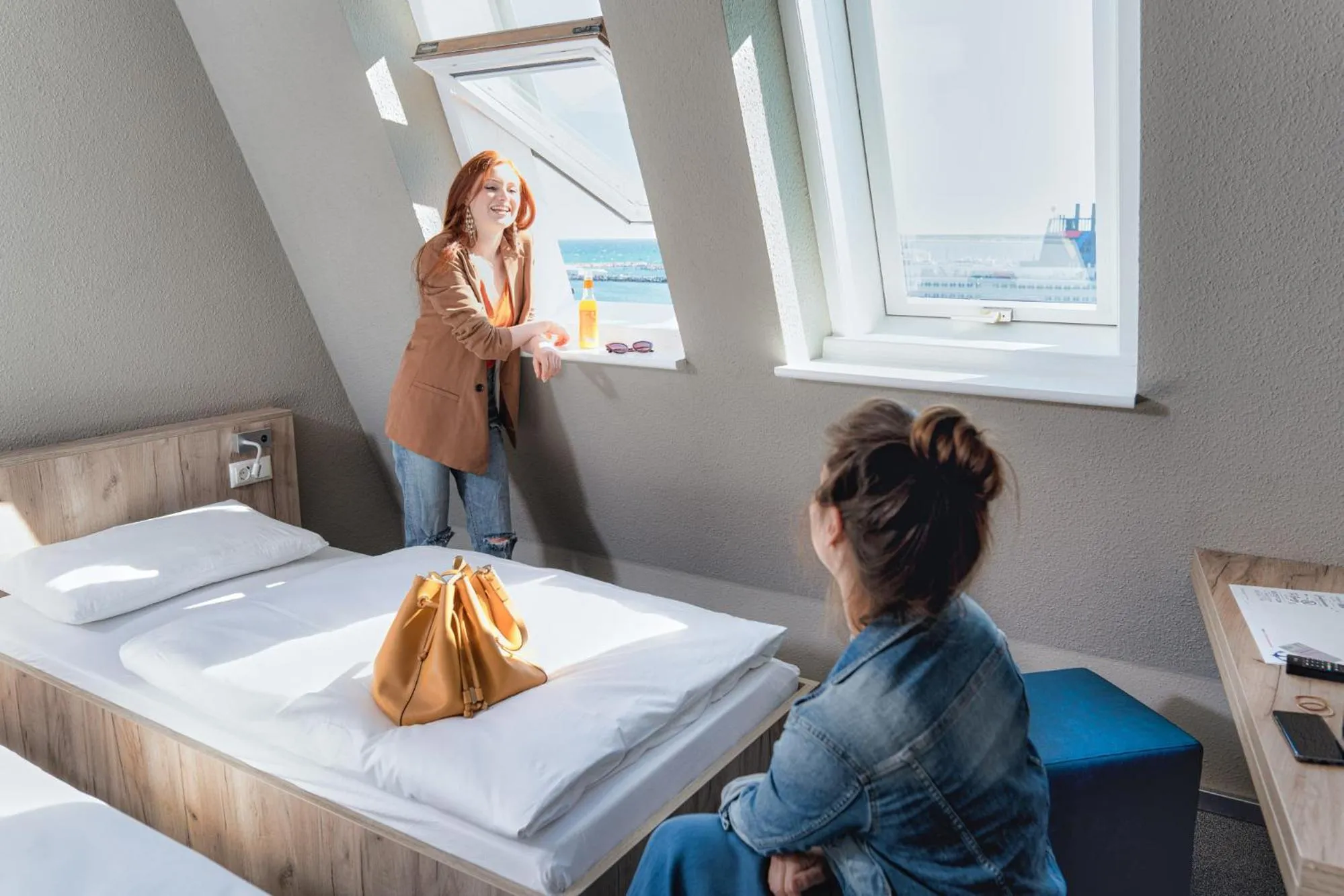 Photo of the whole room, Bed in WIROtel Warnemünde
