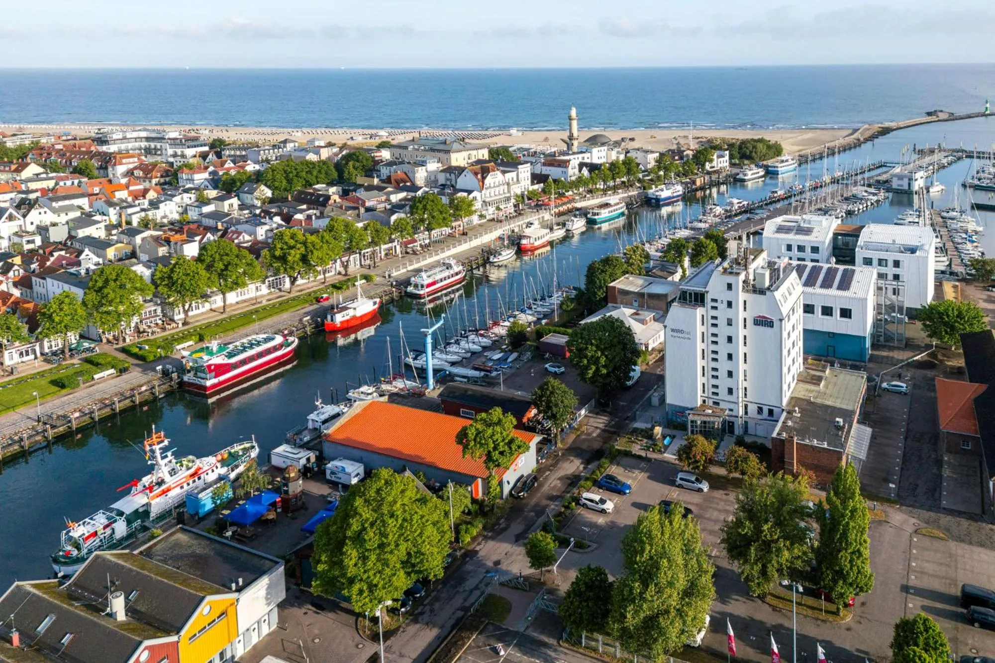 Location in WIROtel Warnemünde