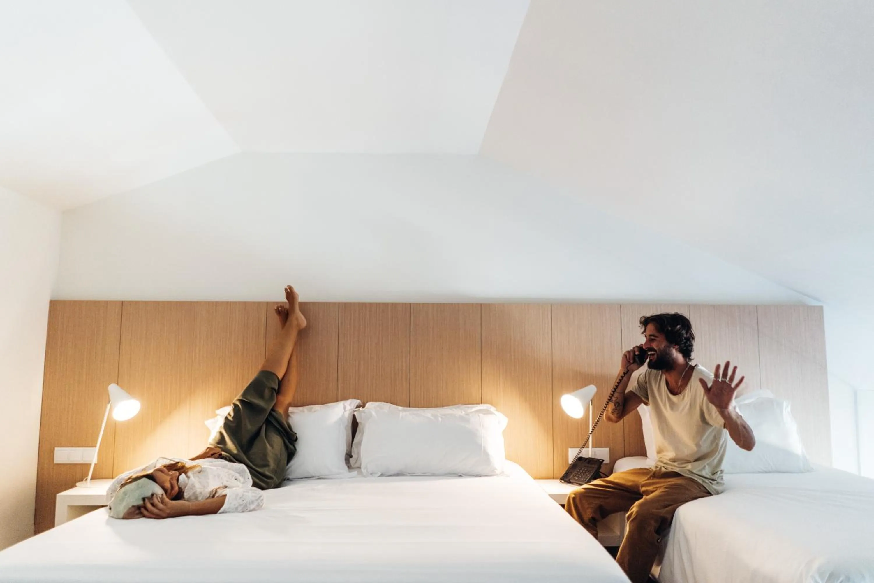 Bed in Stay Hotel Lisboa Centro Chiado