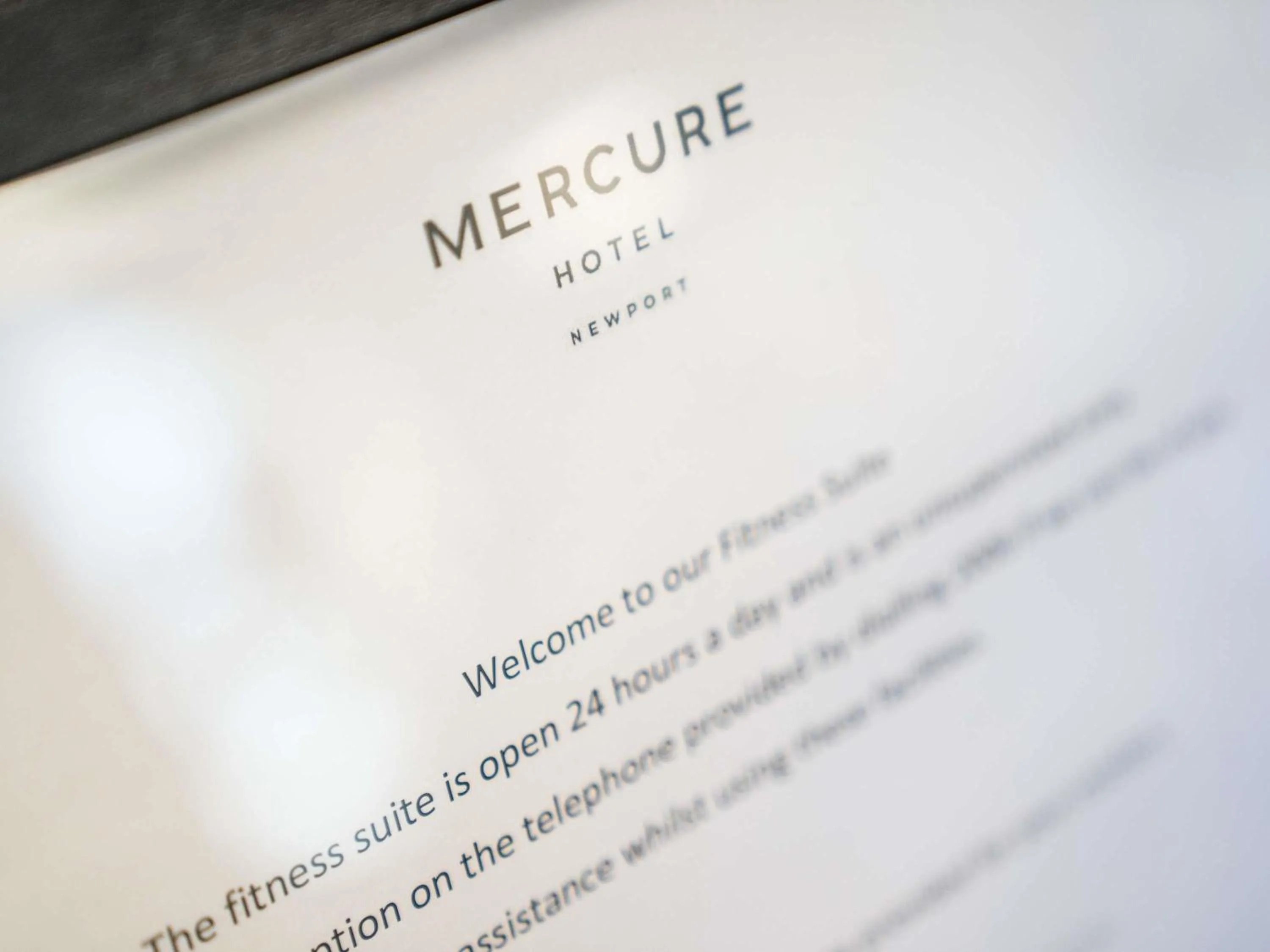 Fitness centre/facilities in Mercure Newport