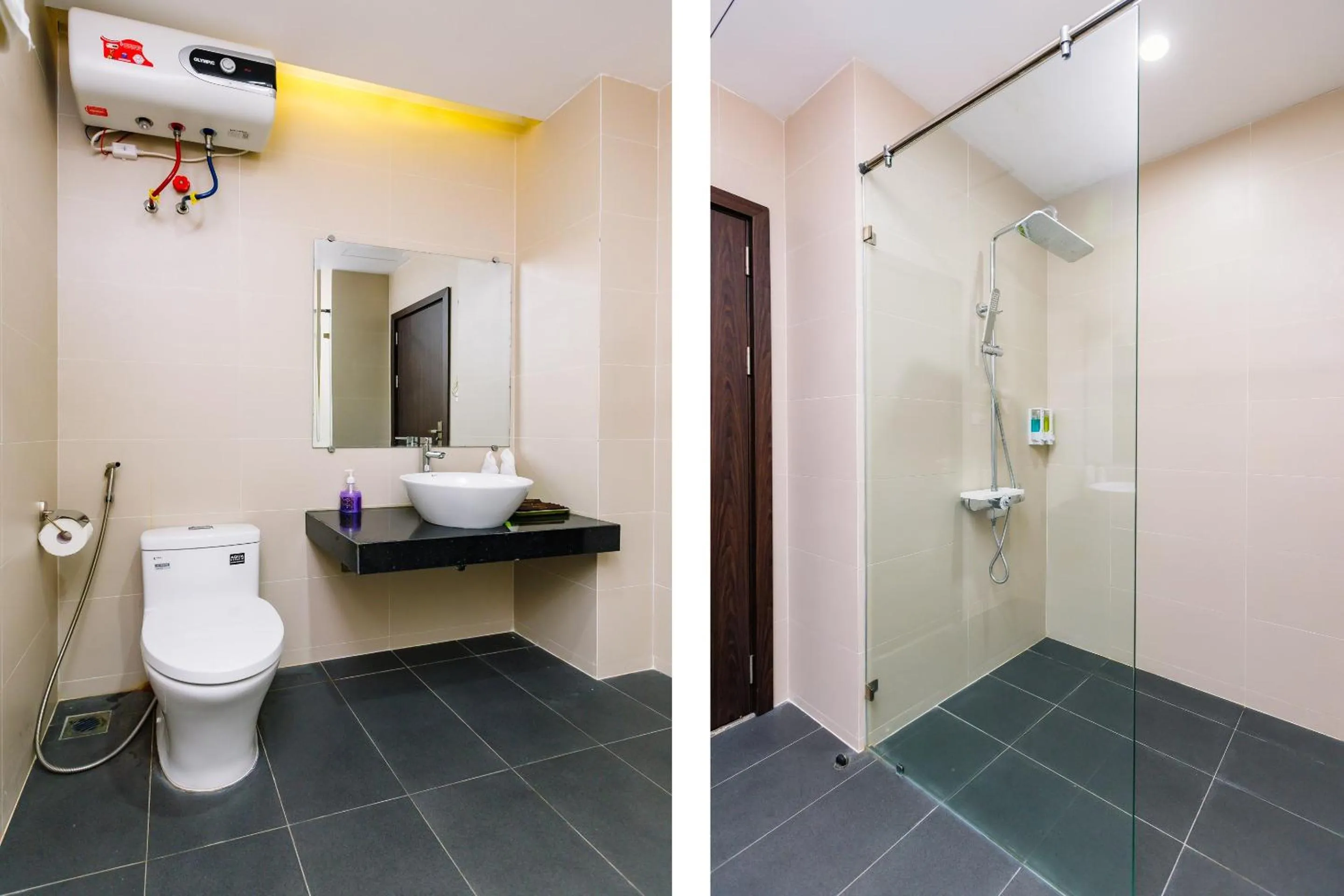 Bathroom in OYO 930 Thang Long Hotel