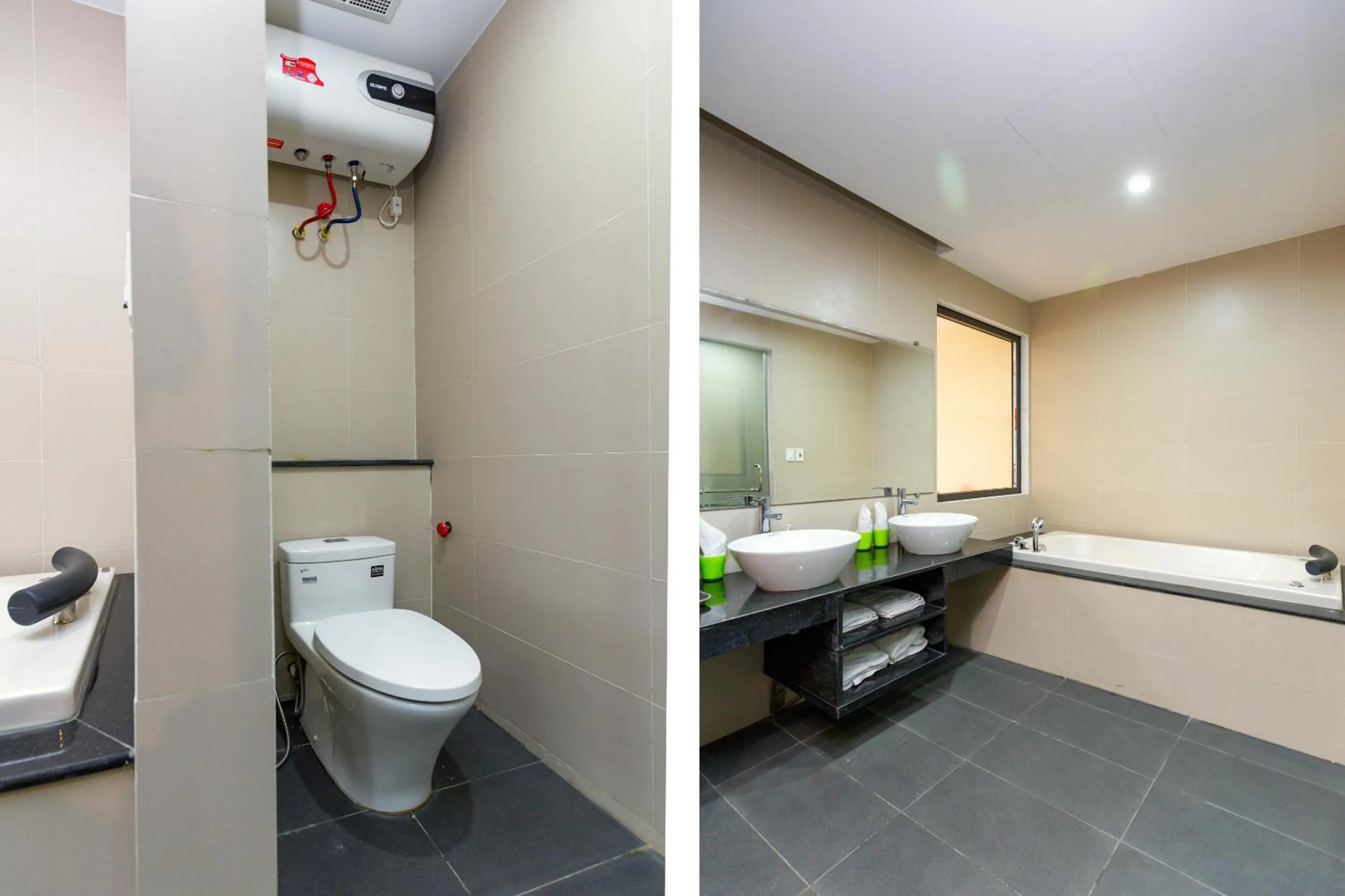 Bathroom in OYO 930 Thang Long Hotel