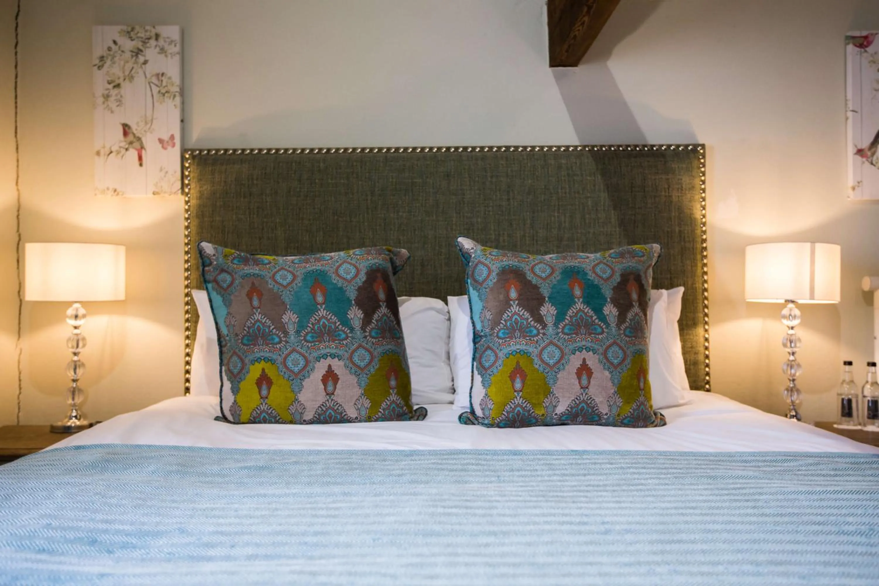 Bed in The Wyndham Hotel