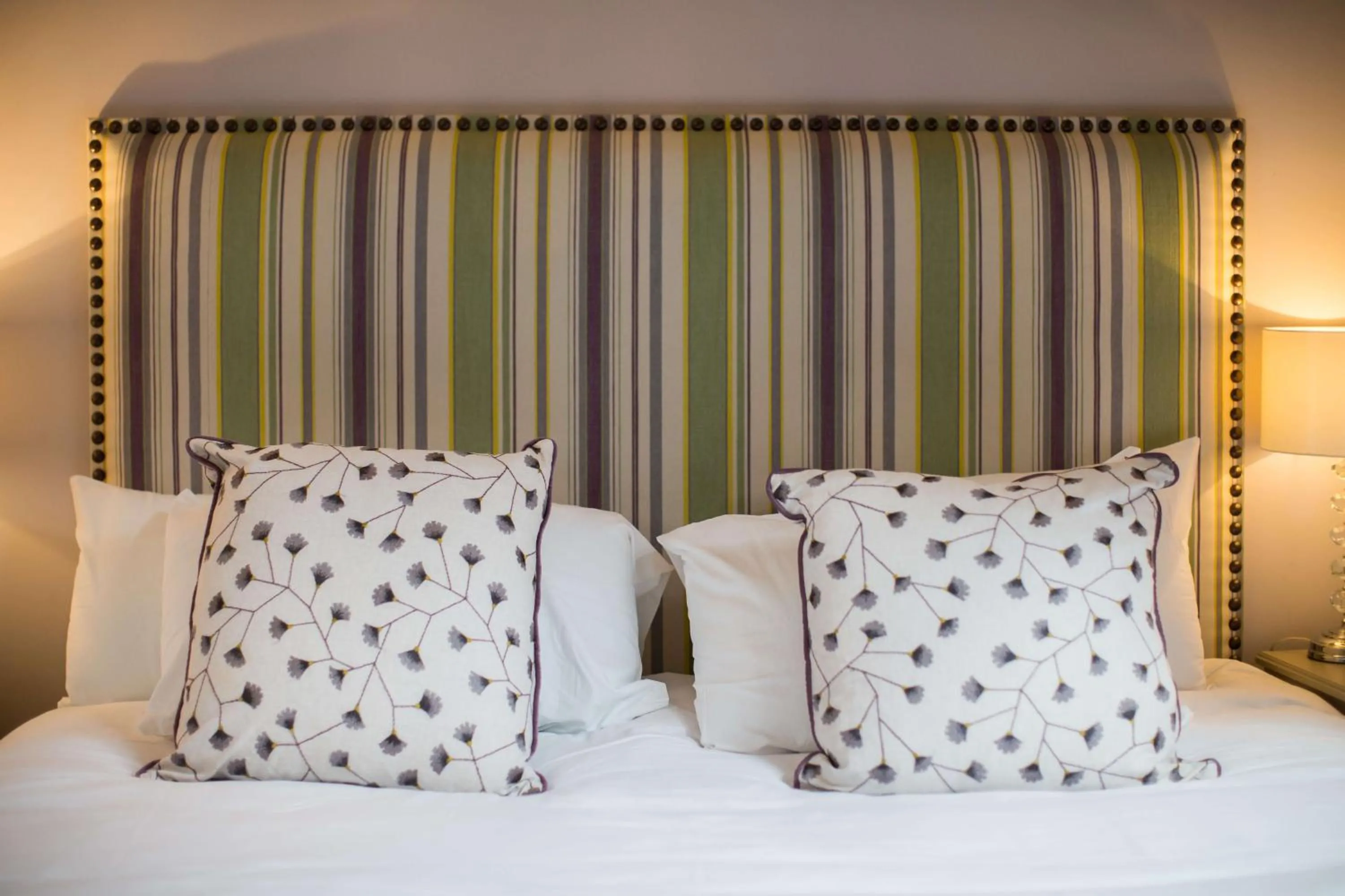 Bed in The Wyndham Hotel