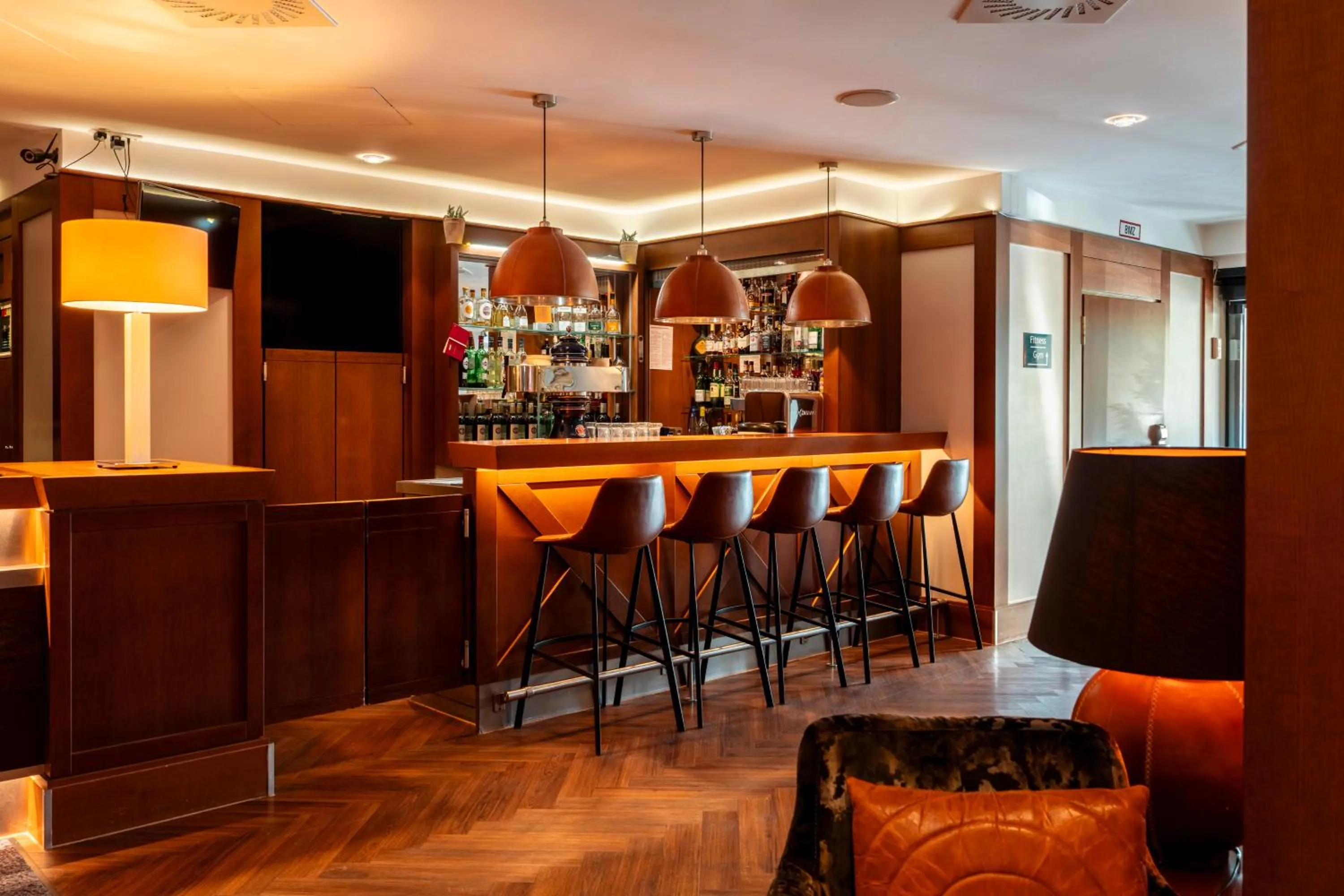 Lounge or bar in Arthotel Ana im Olympiapark