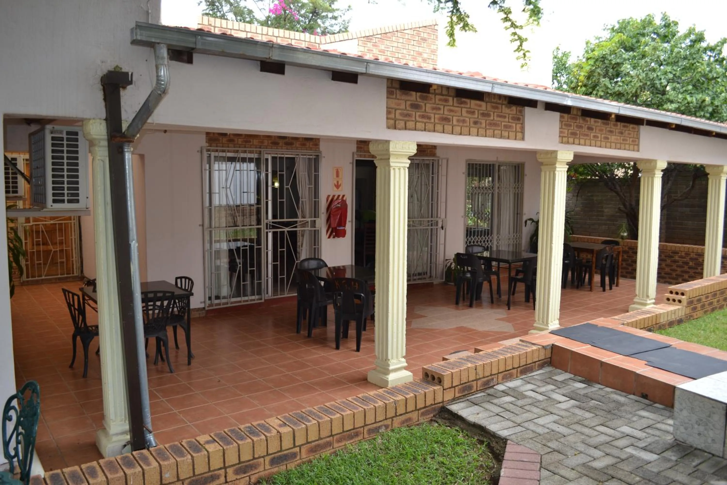 Patio in Kamogelo Guest House