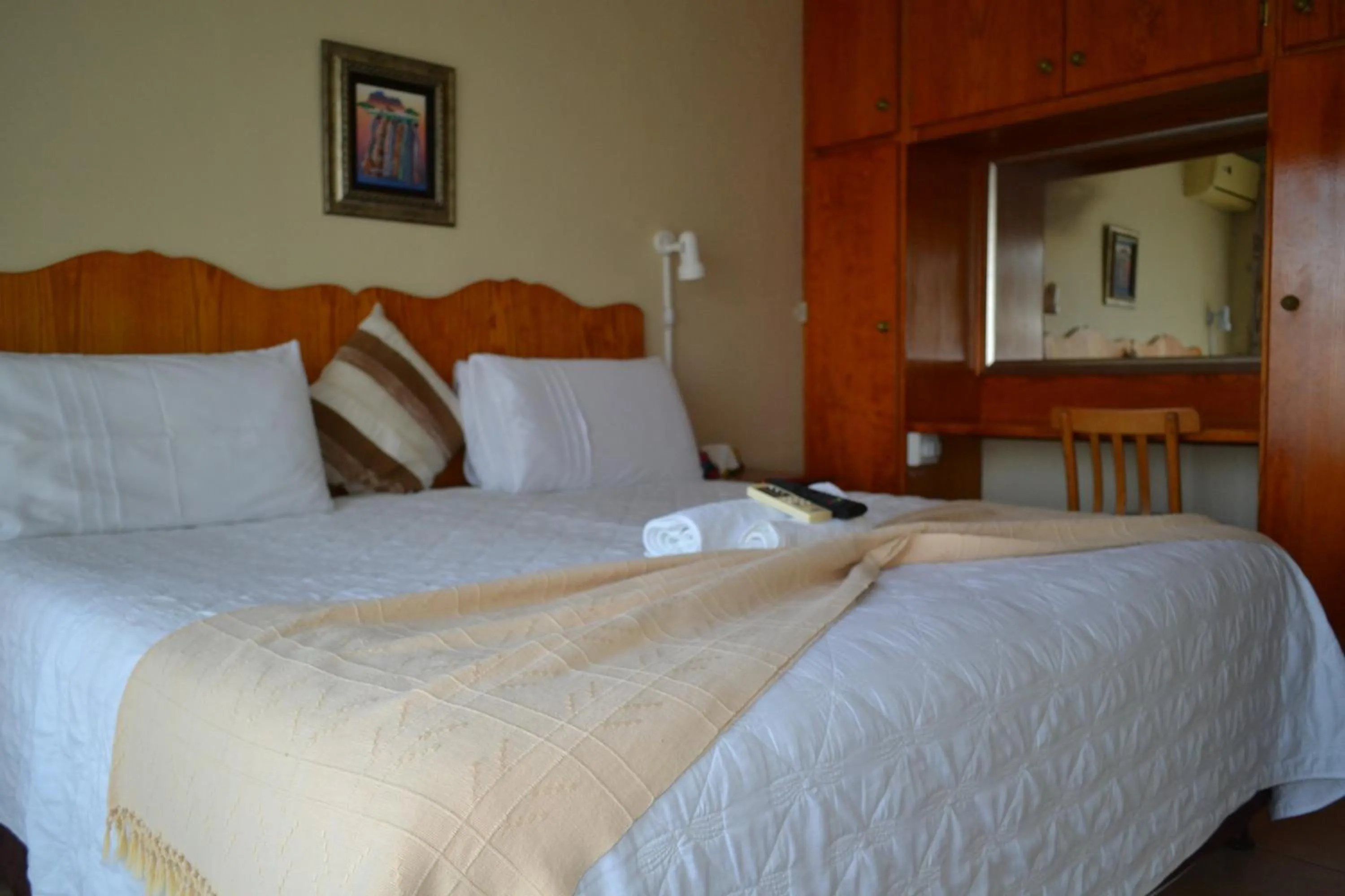 Bed in Kamogelo Guest House