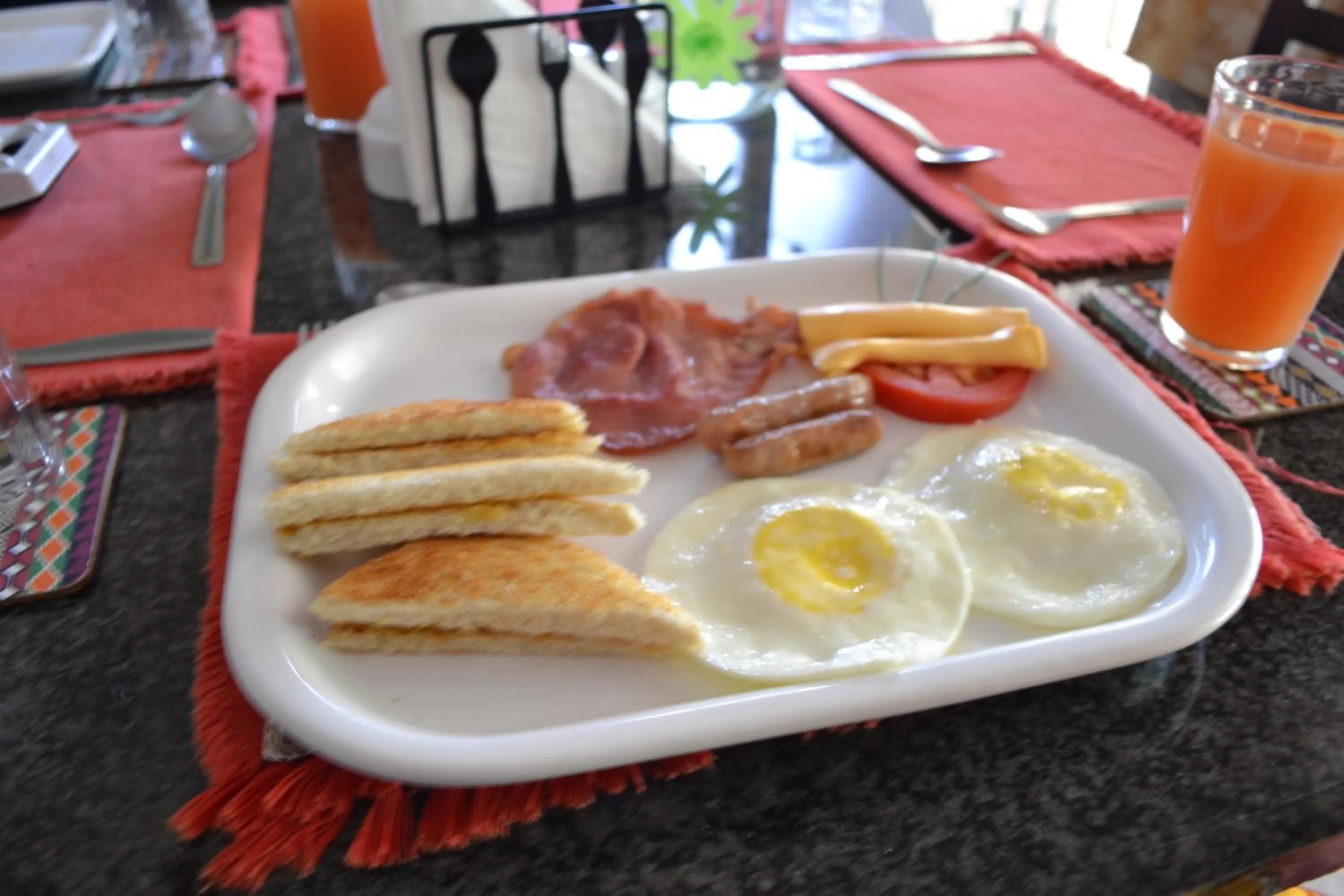 Breakfast in Kamogelo Guest House