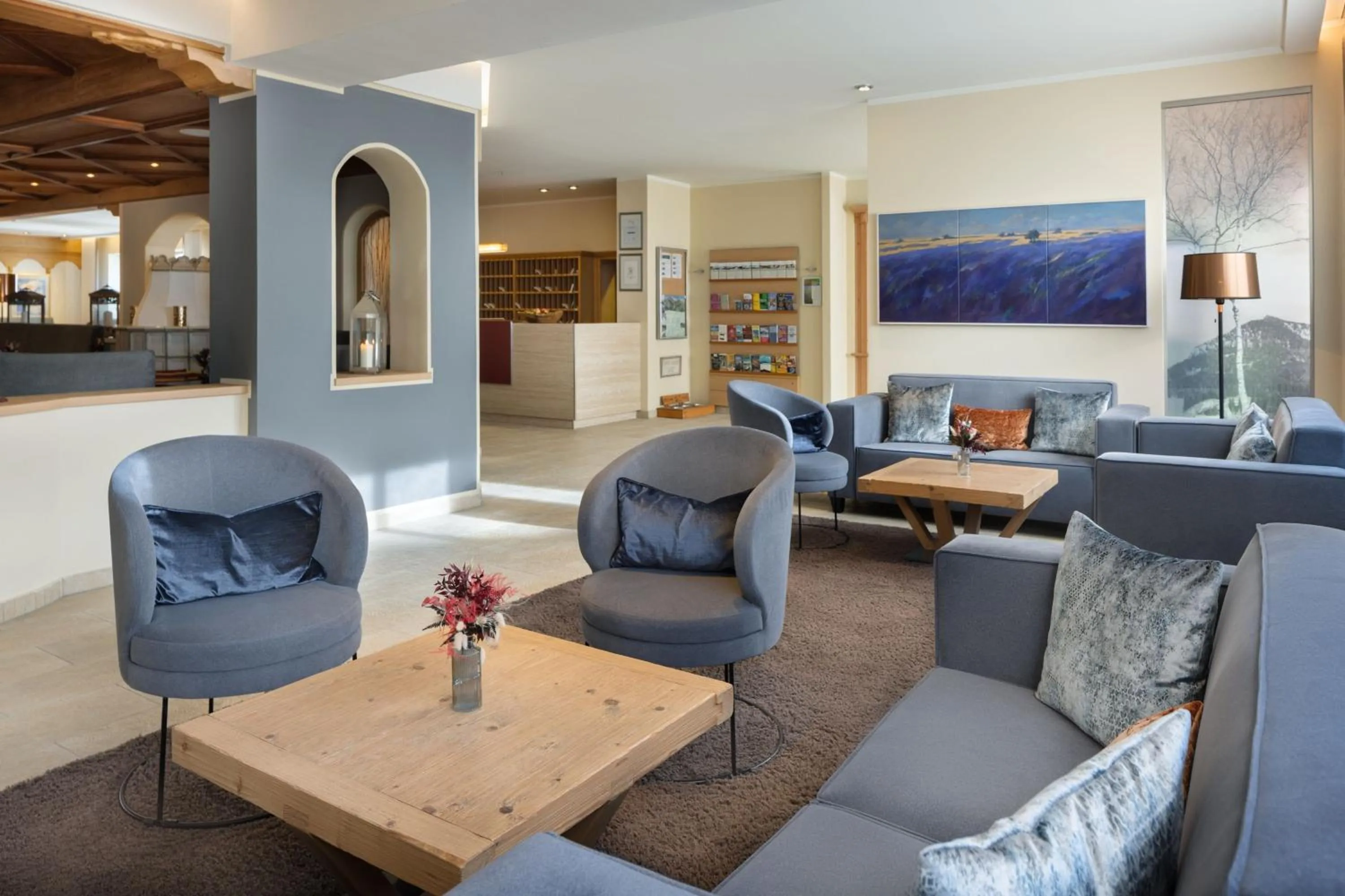 Lobby or reception in Arabella Alpenhotel am Spitzingsee, a Tribute Portfolio Hotel