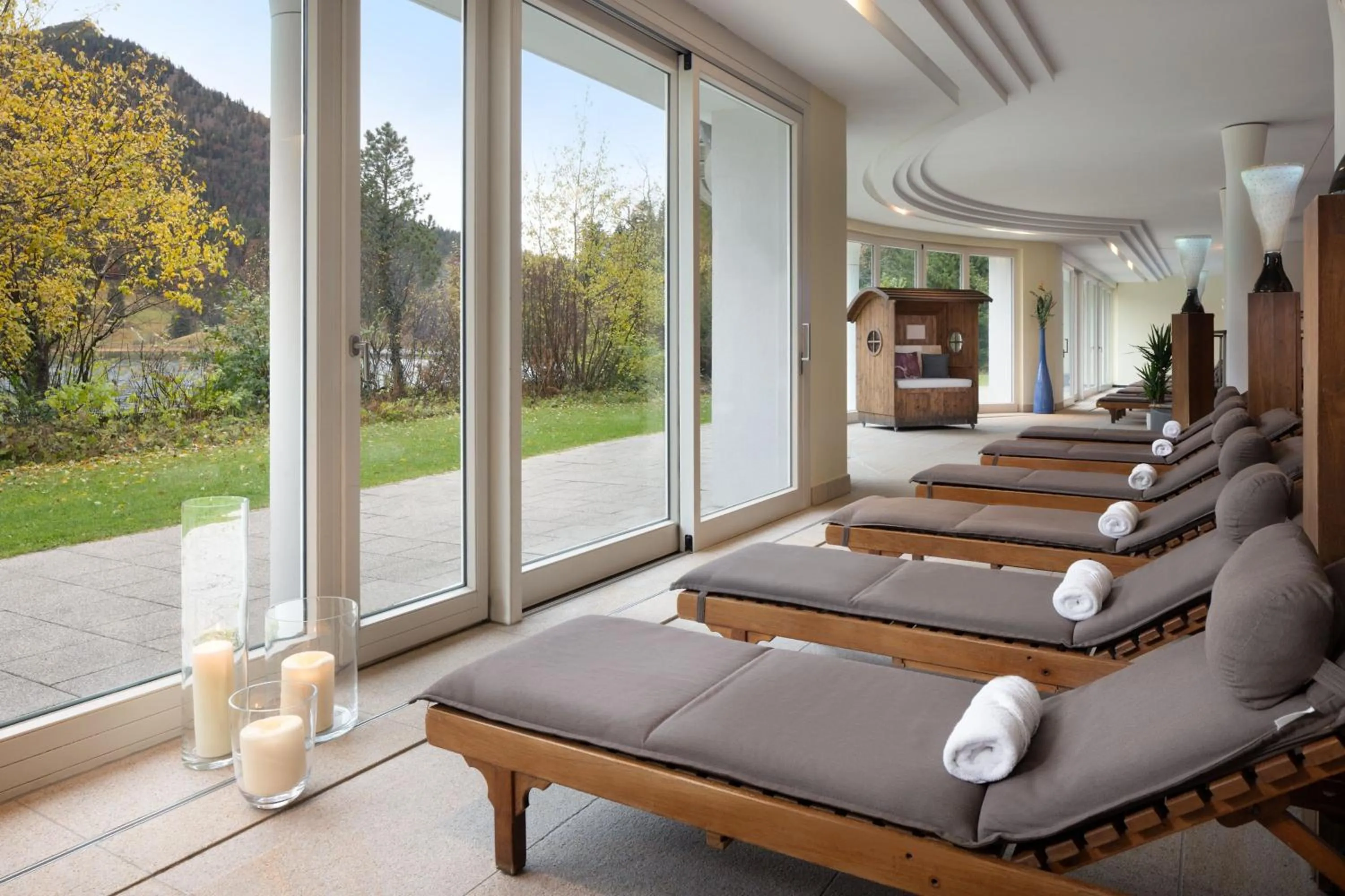 Spa and wellness centre/facilities in Arabella Alpenhotel am Spitzingsee, a Tribute Portfolio Hotel