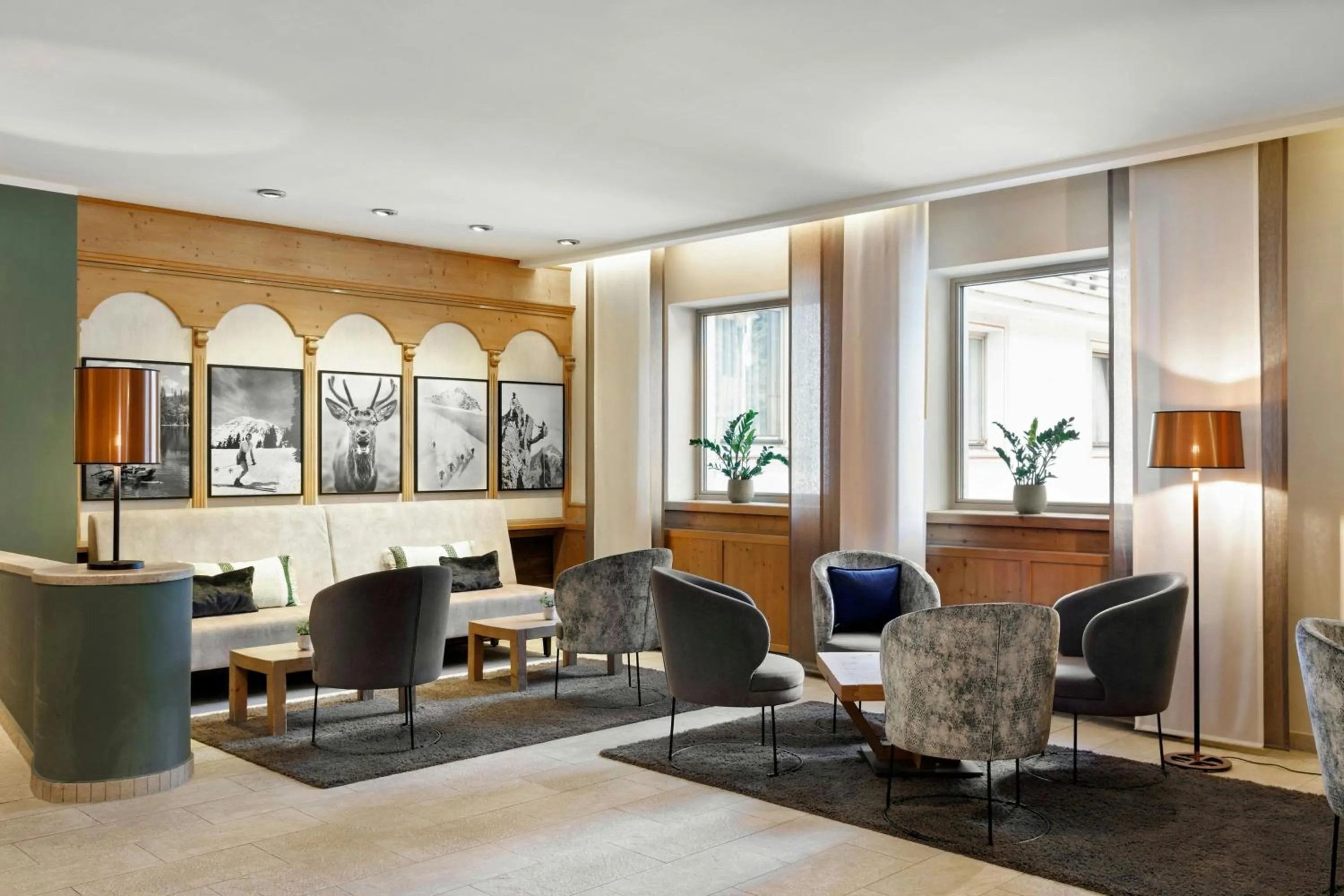 Lobby or reception in Arabella Alpenhotel am Spitzingsee, a Tribute Portfolio Hotel