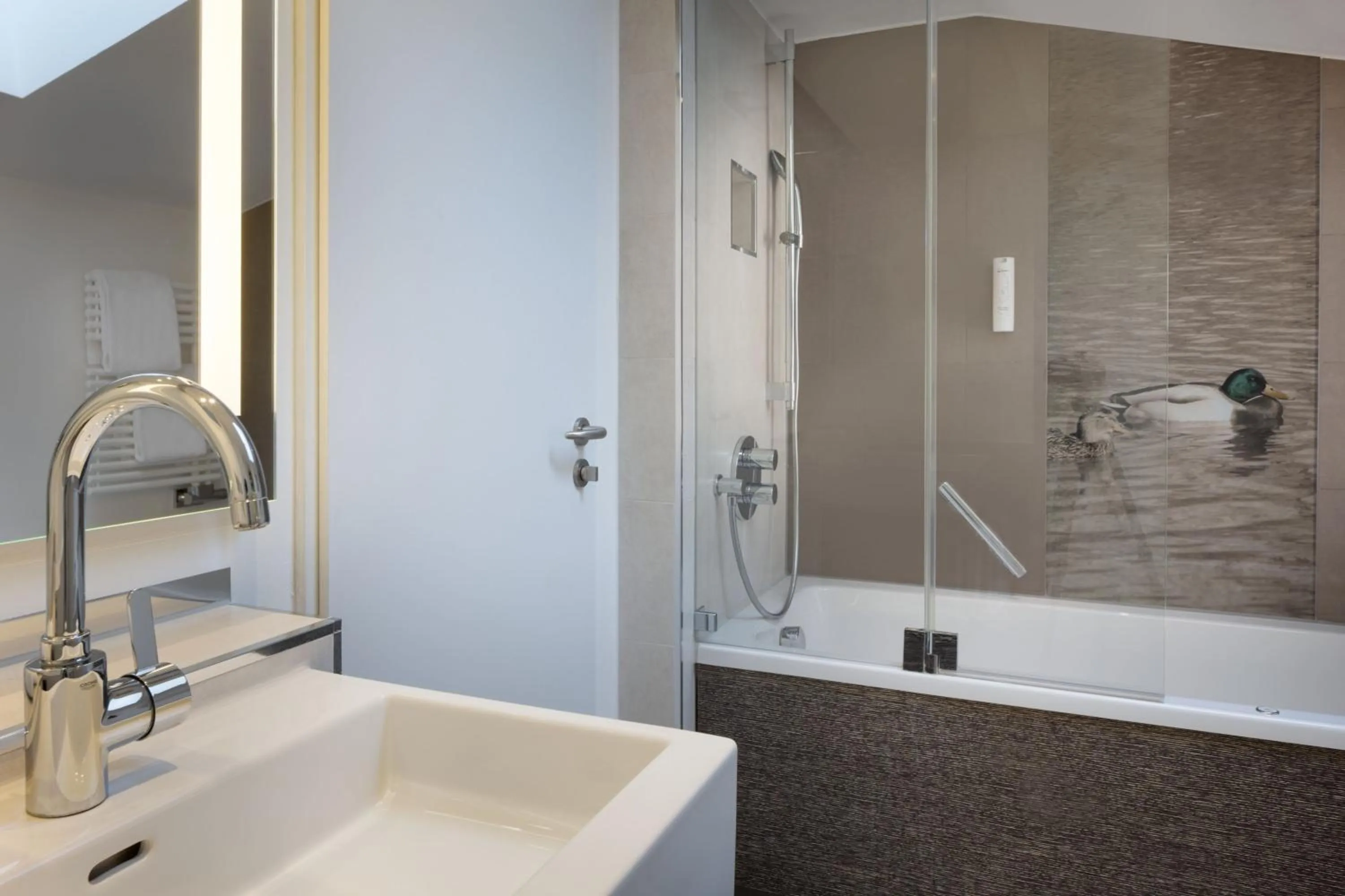 Bathroom in Arabella Alpenhotel am Spitzingsee, a Tribute Portfolio Hotel