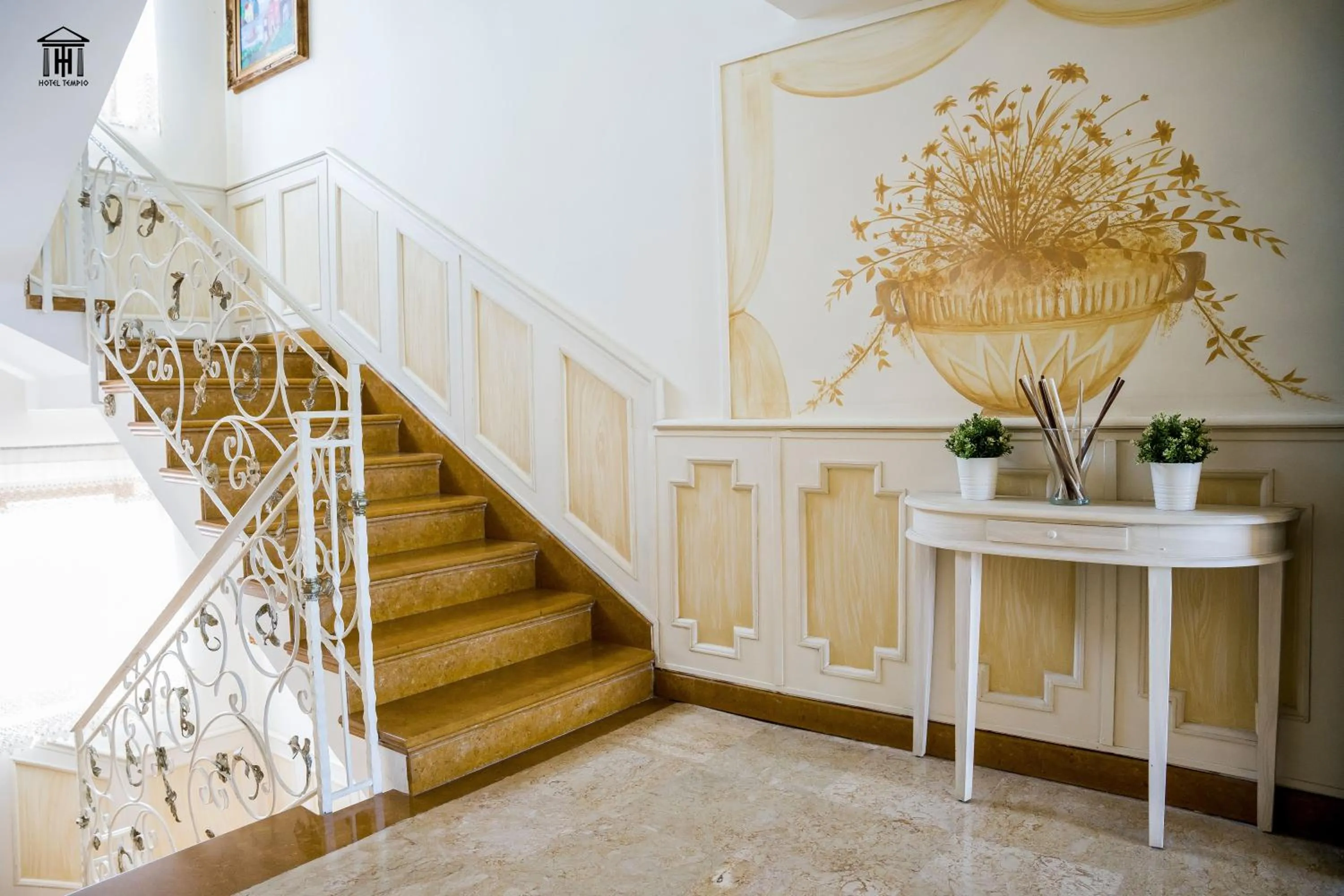 Lobby or reception in Hotel Tempio