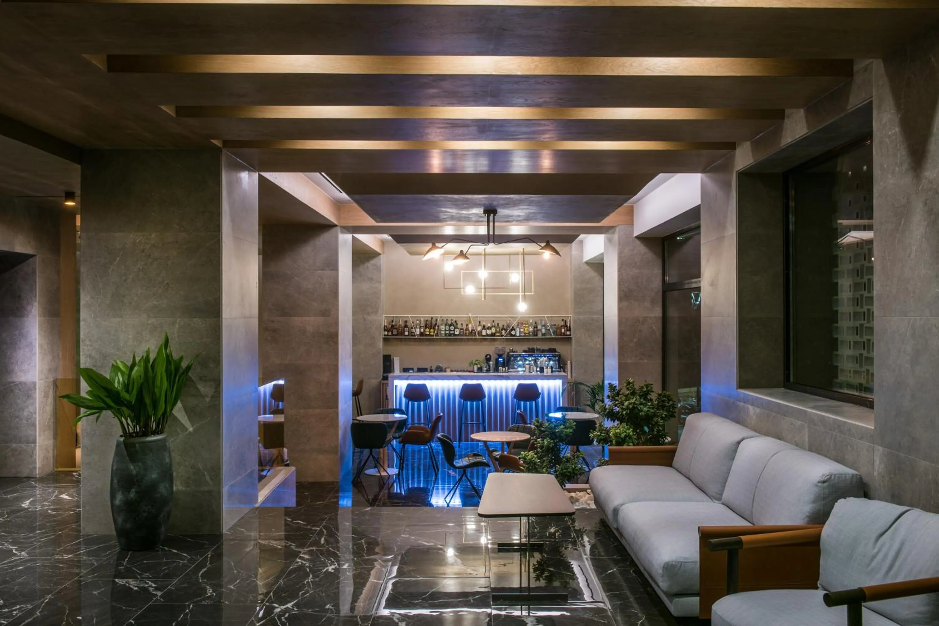 Lounge or bar in Chania Flair Boutique Hotel, Adults only, Tapestry Collection by Hilton