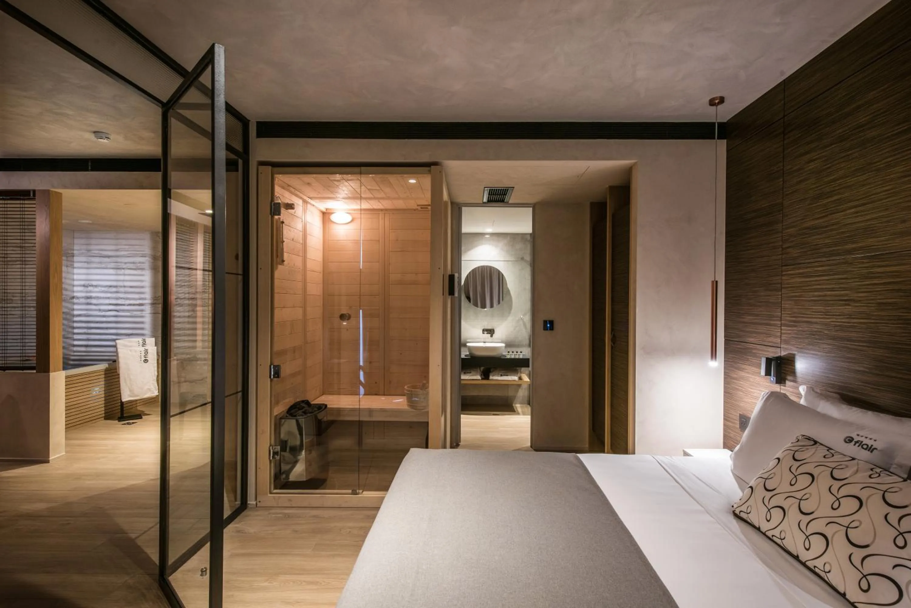 Bed in Chania Flair Boutique Hotel, Adults only, Tapestry Collection by Hilton