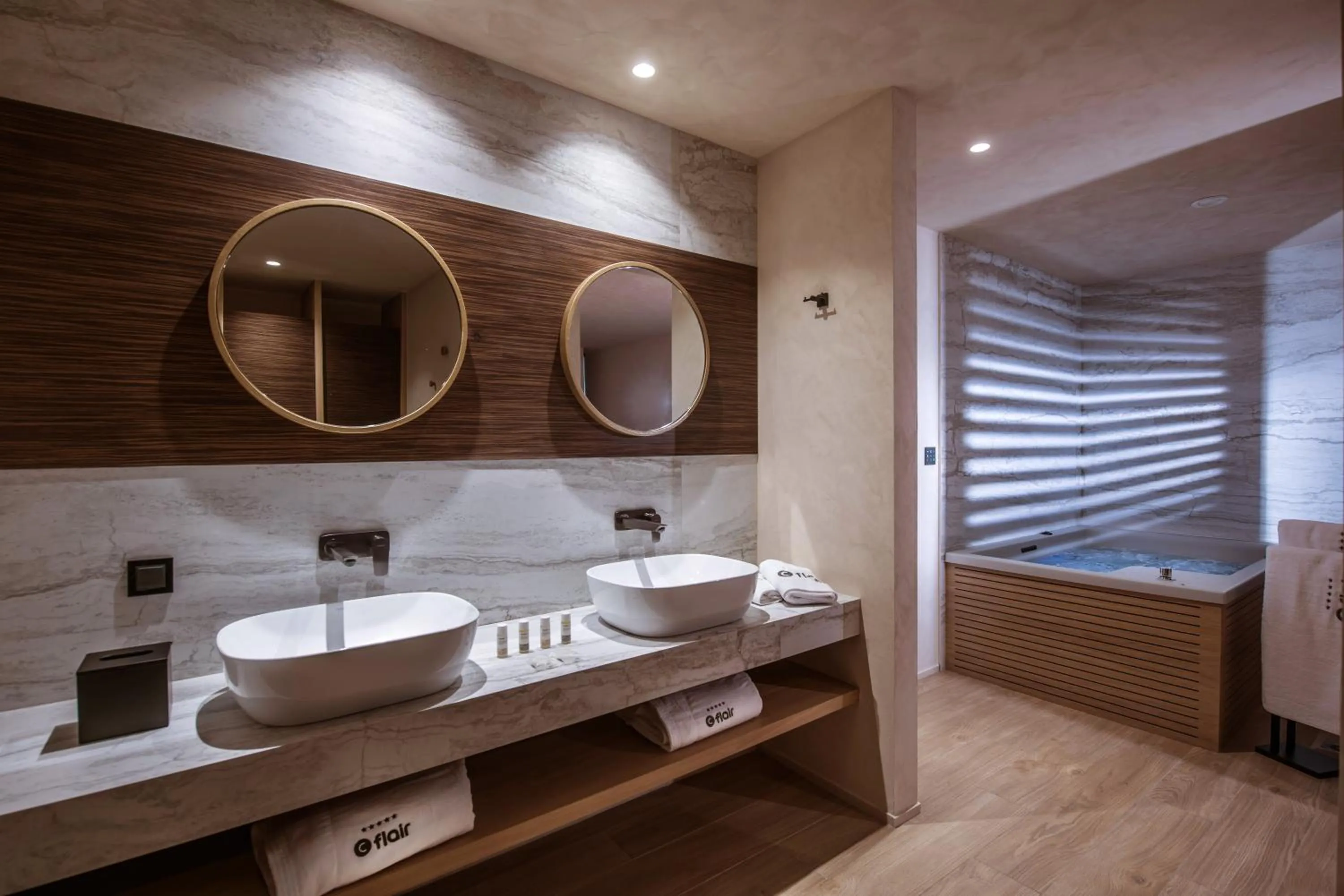 Toilet in Chania Flair Boutique Hotel, Adults only, Tapestry Collection by Hilton