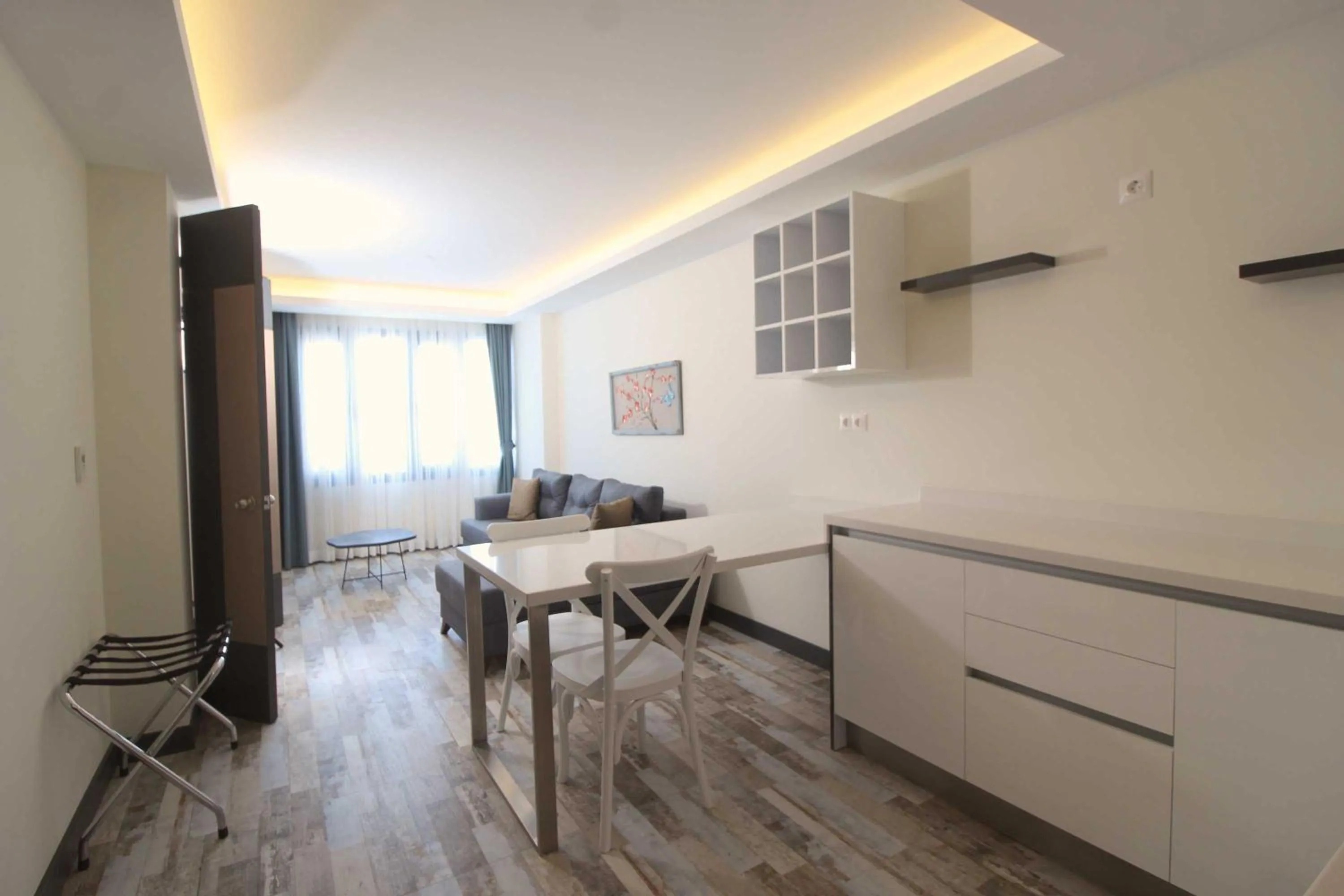 Kitchen or kitchenette in Acropol Of Bodrum Beach Hotel