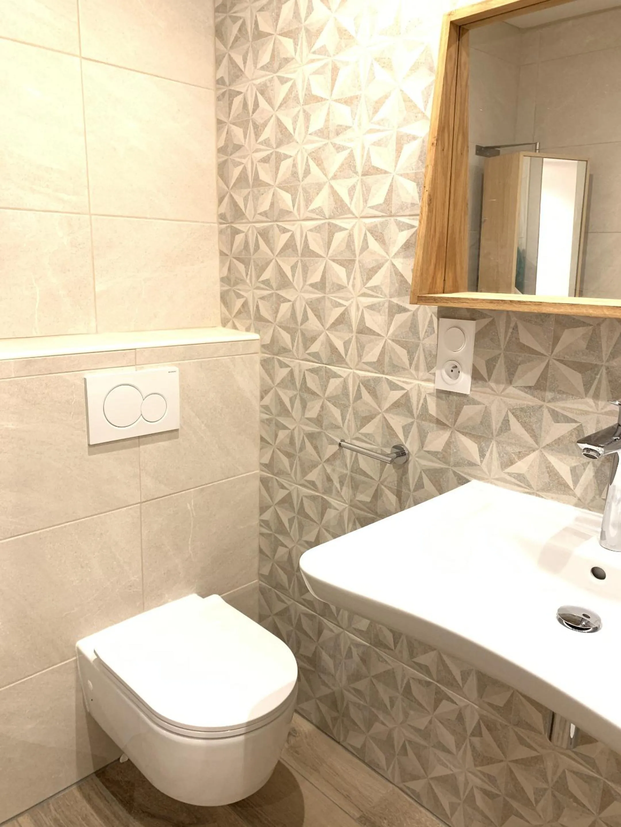 Bedroom in Les Villas d Onalou Kergastel