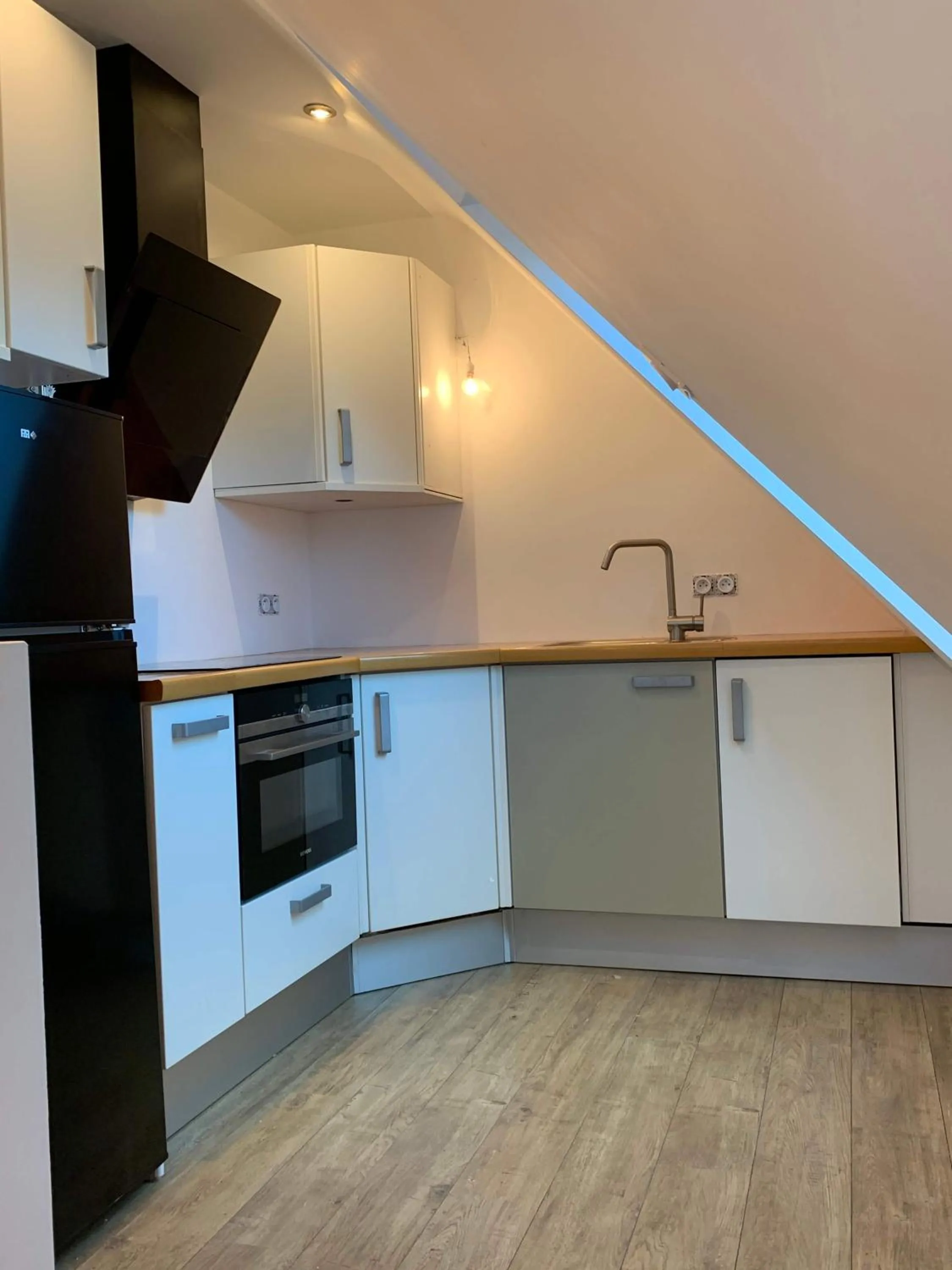 Kitchen or kitchenette in Les Villas d Onalou Kergastel