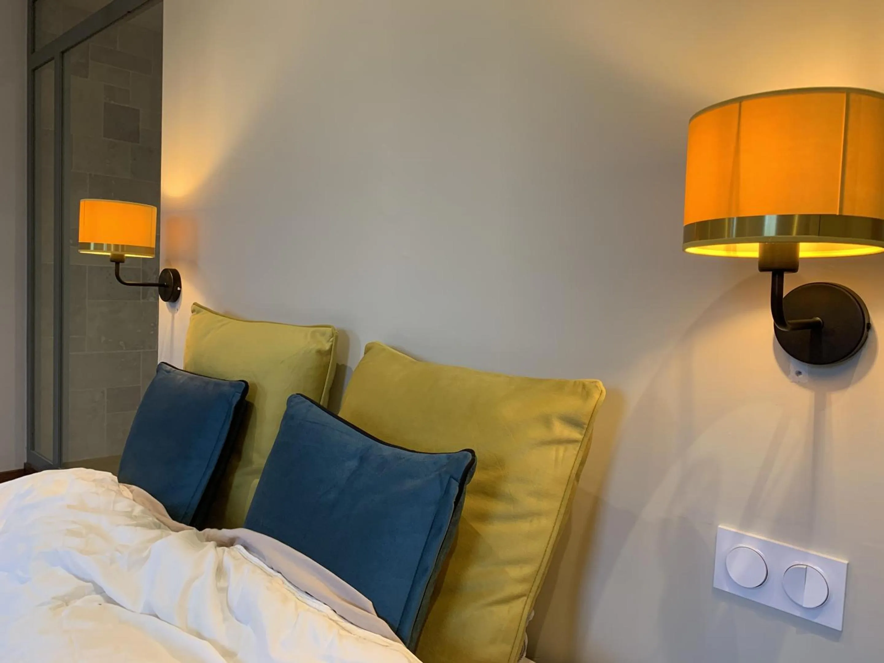 Bedroom, Bed in Les Villas d Onalou Kergastel