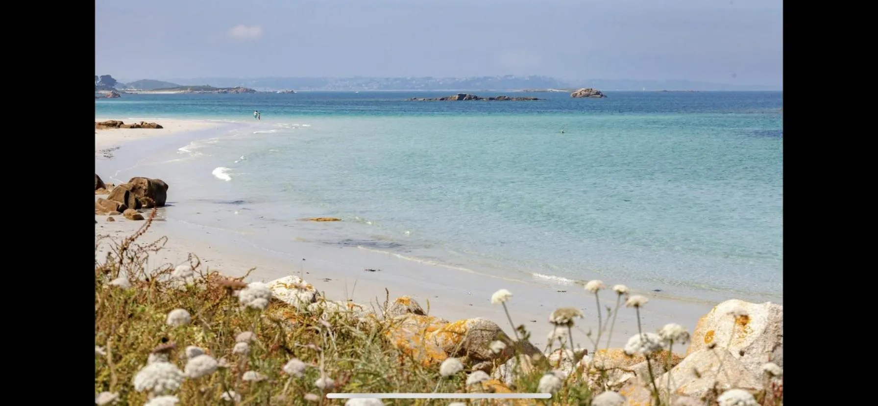 Beach in Les Villas d Onalou Kergastel